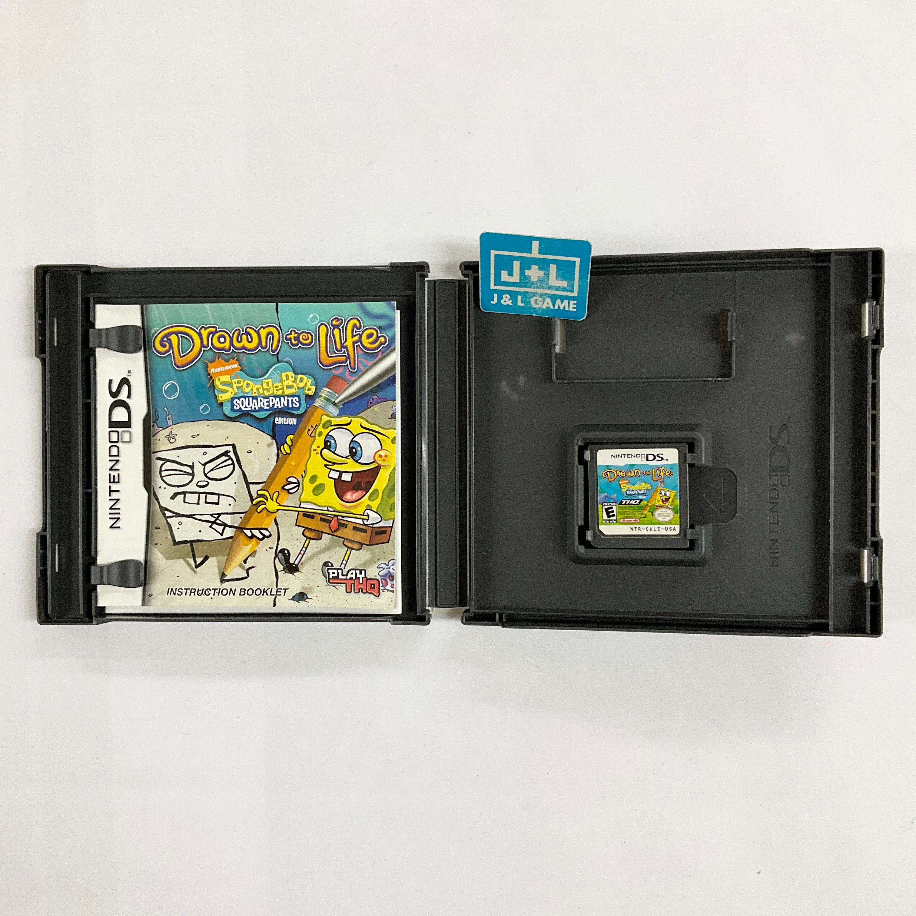 Drawn to Life: SpongeBob SquarePants Edition - (NDS) Nintendo DS [Pre-Owned] Video Games THQ   