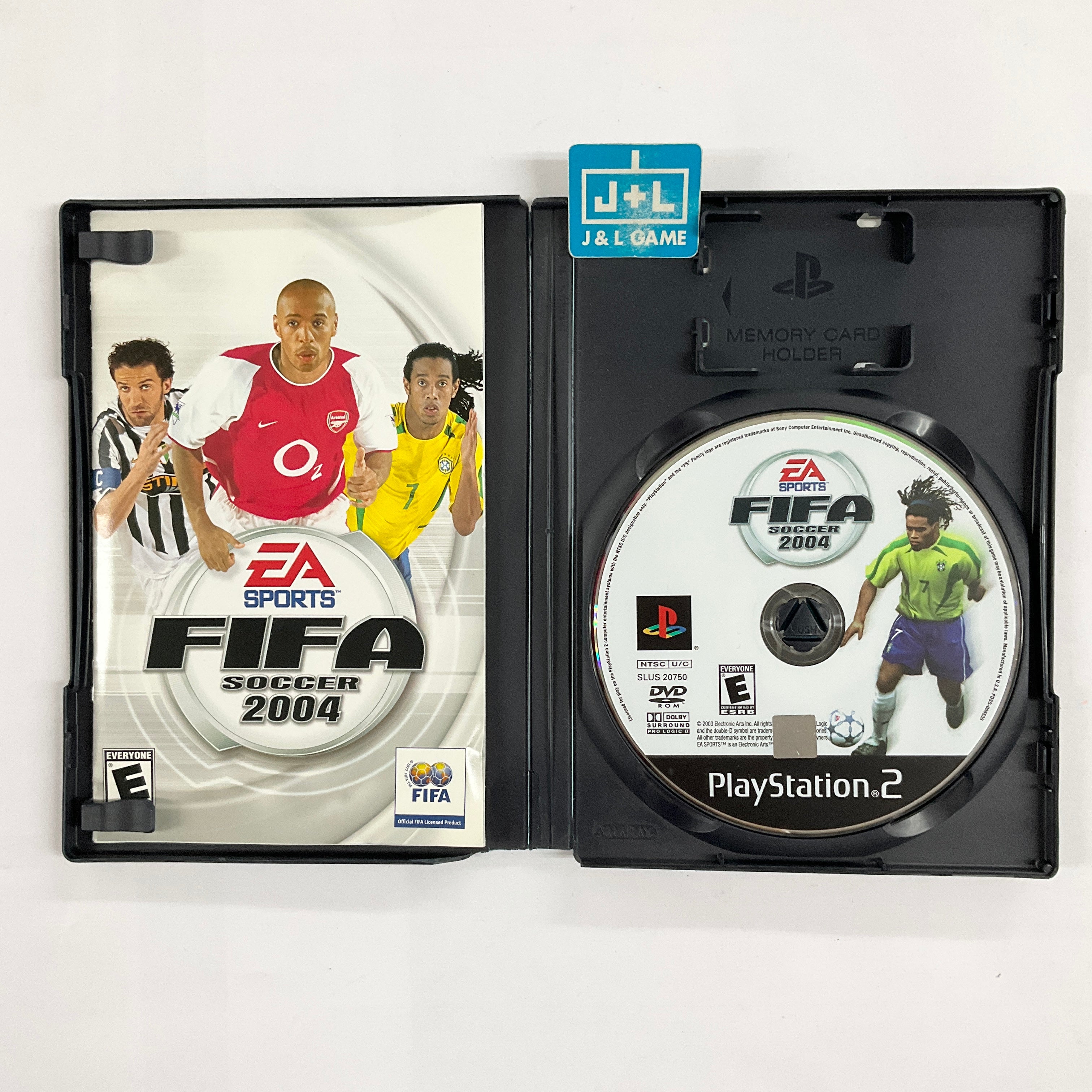 FIFA Soccer 2004 - (PS2) Playstation 2 [Pre-Owned] Video Games Electronic Arts   