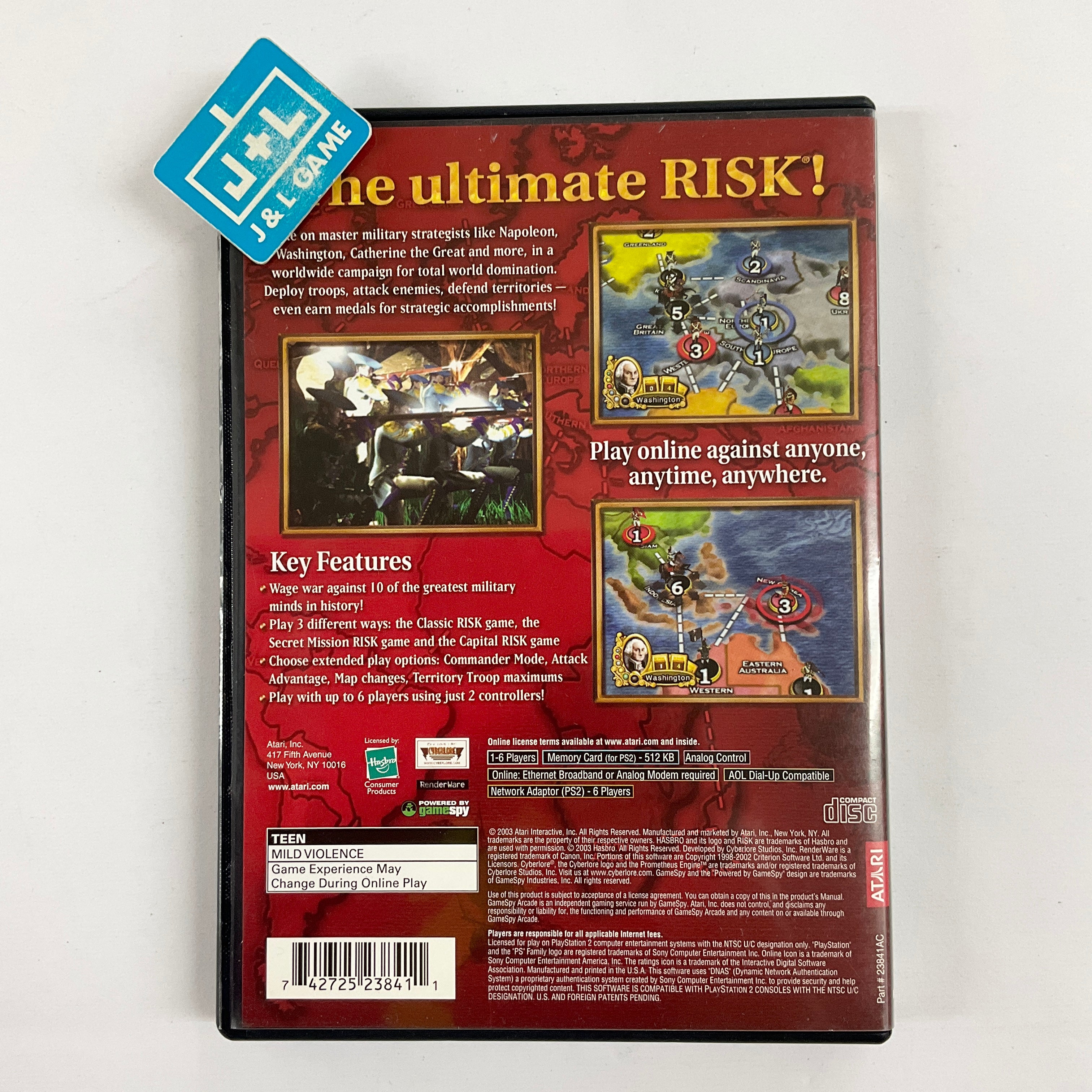 Risk: Global Domination - (PS2) PlayStation 2 [Pre-Owned] Video Games Atari SA   