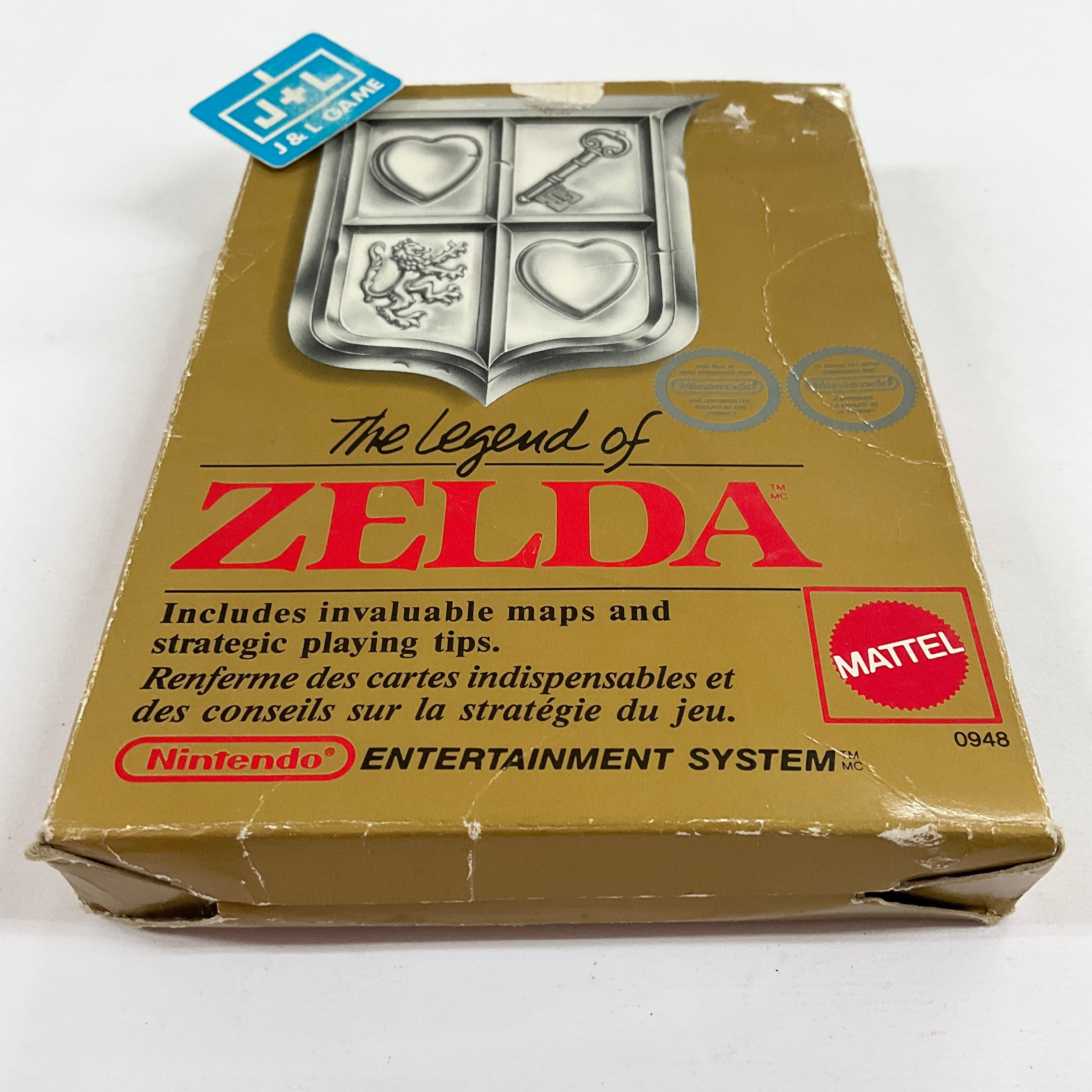 The Legend of Zelda (Gold Series) (Canadian) - (NES) Nintendo Entertainment System [Pre-Owned] Video Games Nintendo   