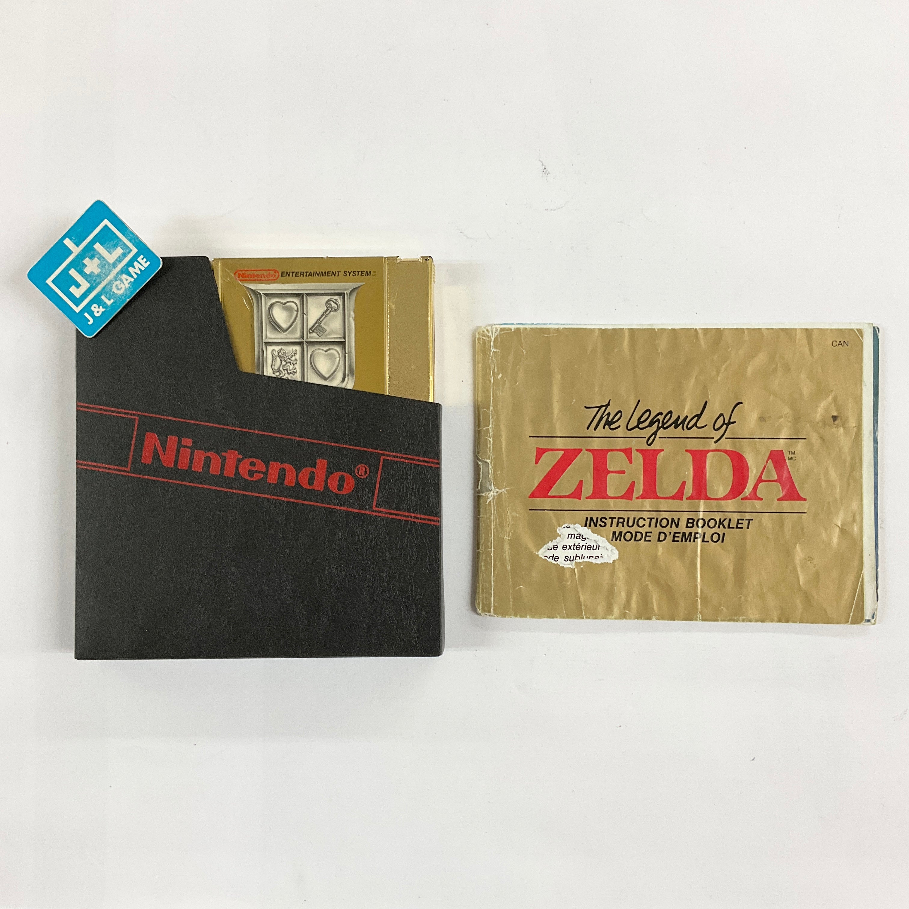 The Legend of Zelda (Gold Series) (Canadian) - (NES) Nintendo Entertainment System [Pre-Owned] Video Games Nintendo   