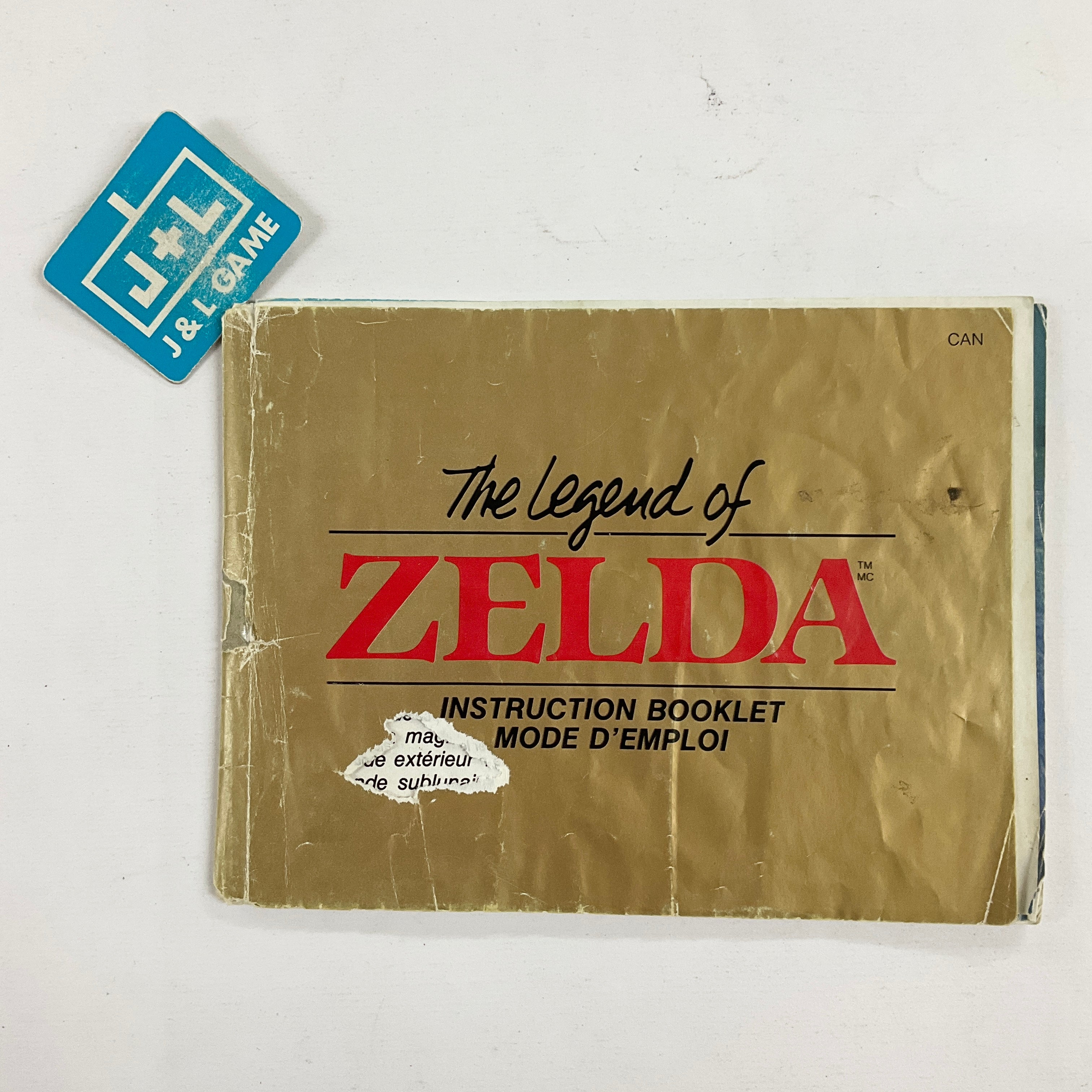 The Legend of Zelda (Gold Series) (Canadian) - (NES) Nintendo Entertainment System [Pre-Owned] Video Games Nintendo   