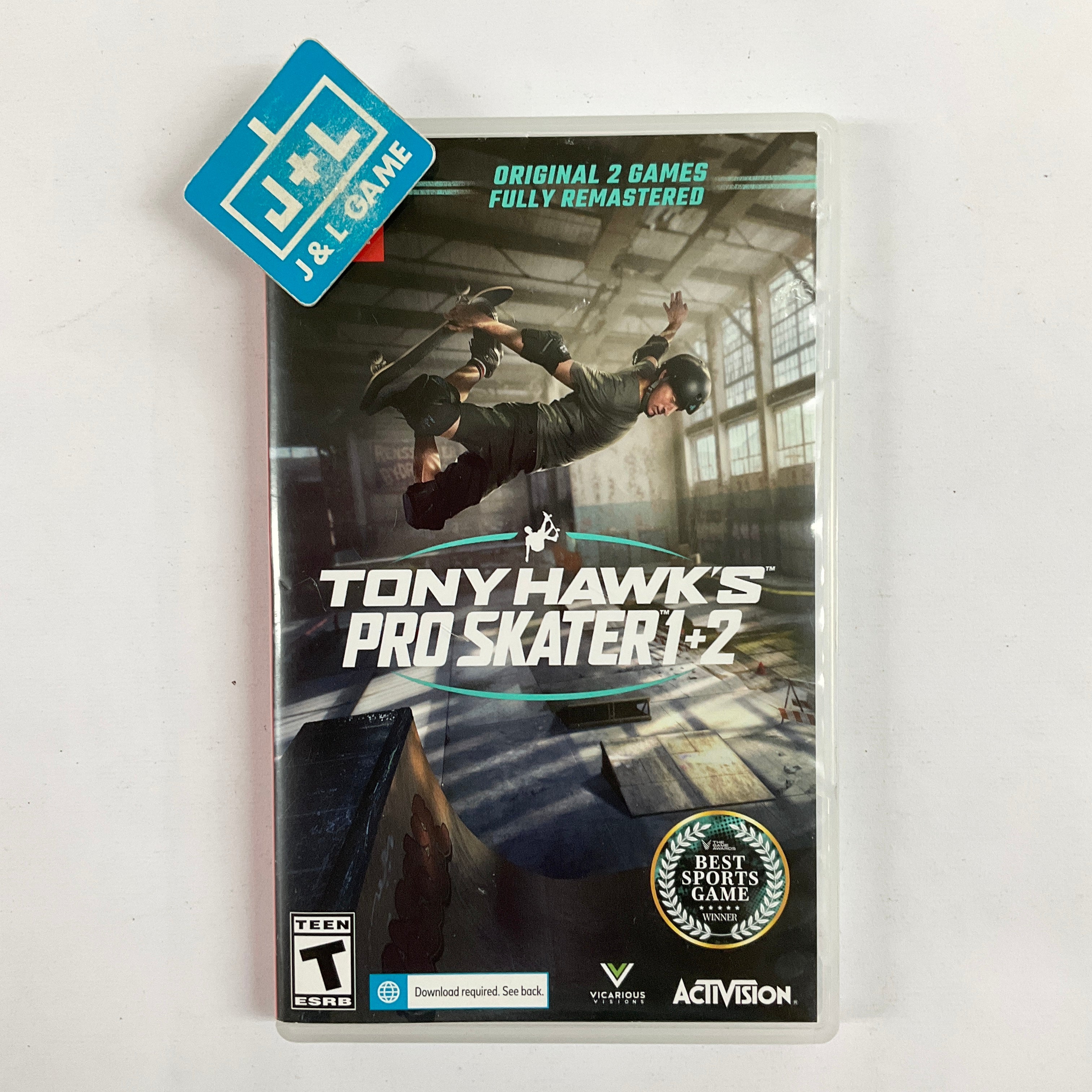 Tony Hawk's Pro Skater 1+2 - (NSW) Nintendo Switch [Pre-Owned] Video Games Activision   