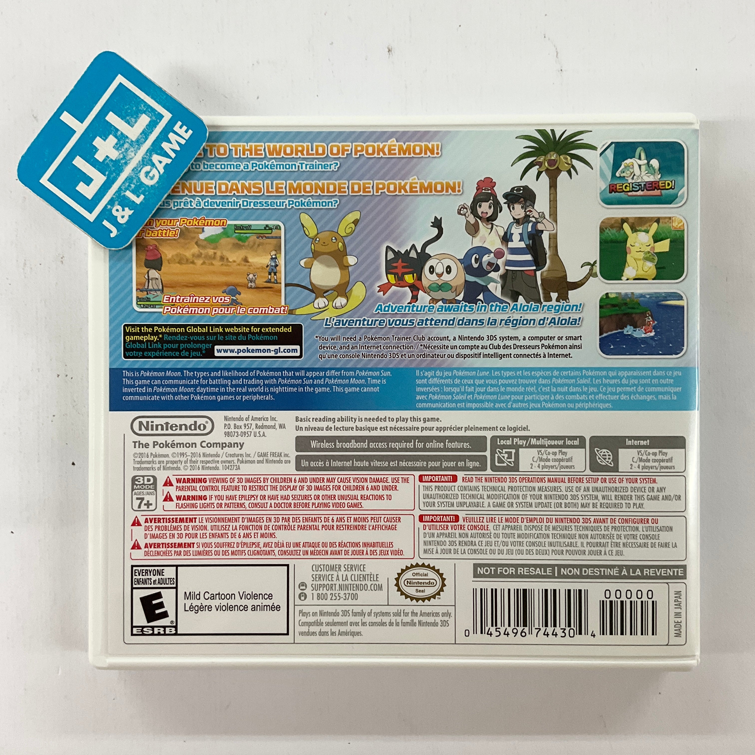 Pokemon Sun and Moon Dual Pack - Nintendo 3DS [Pre-Owned] Video Games Nintendo   