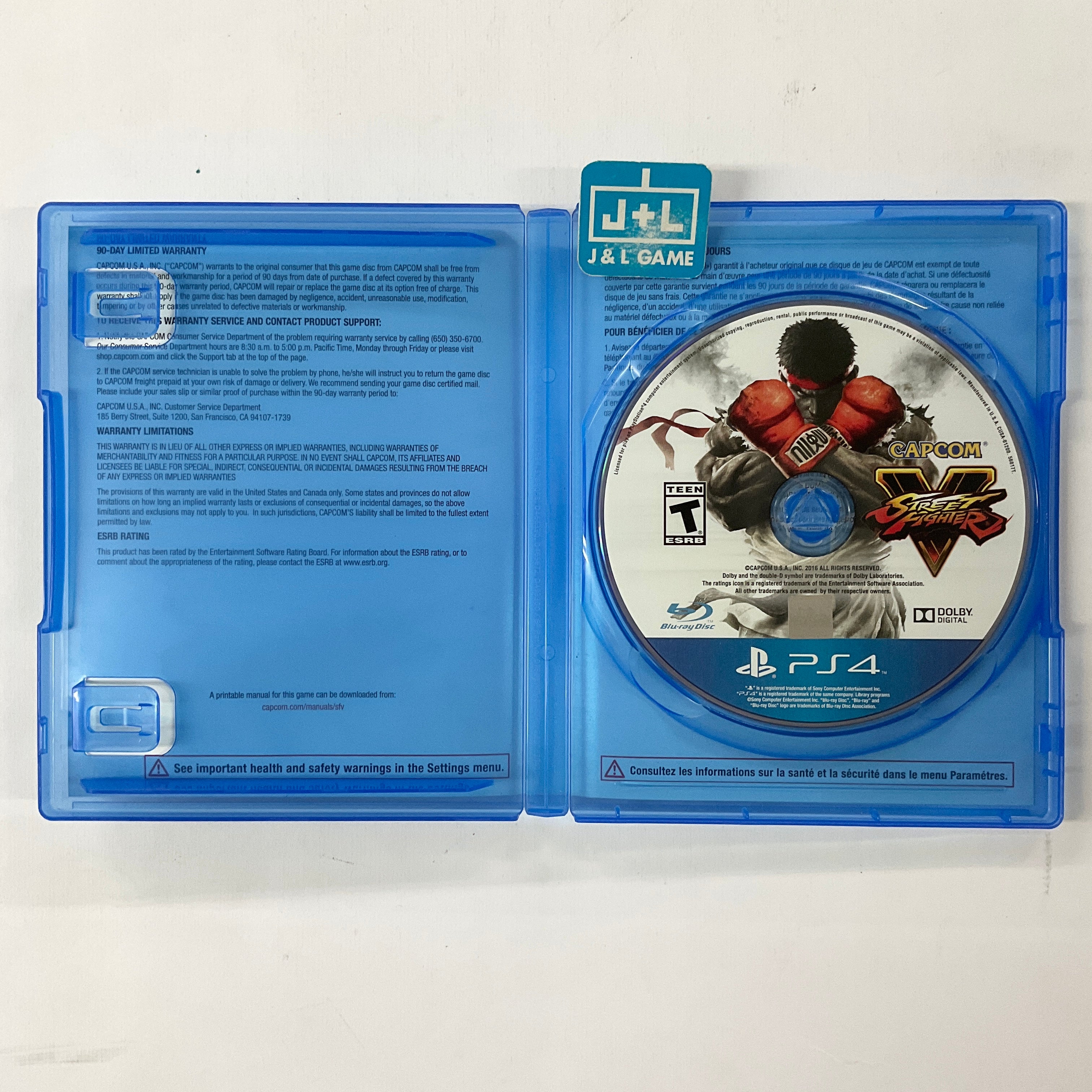 Street Fighter V - (PS4) PlayStation 4 [Pre-Owned] Video Games Capcom   