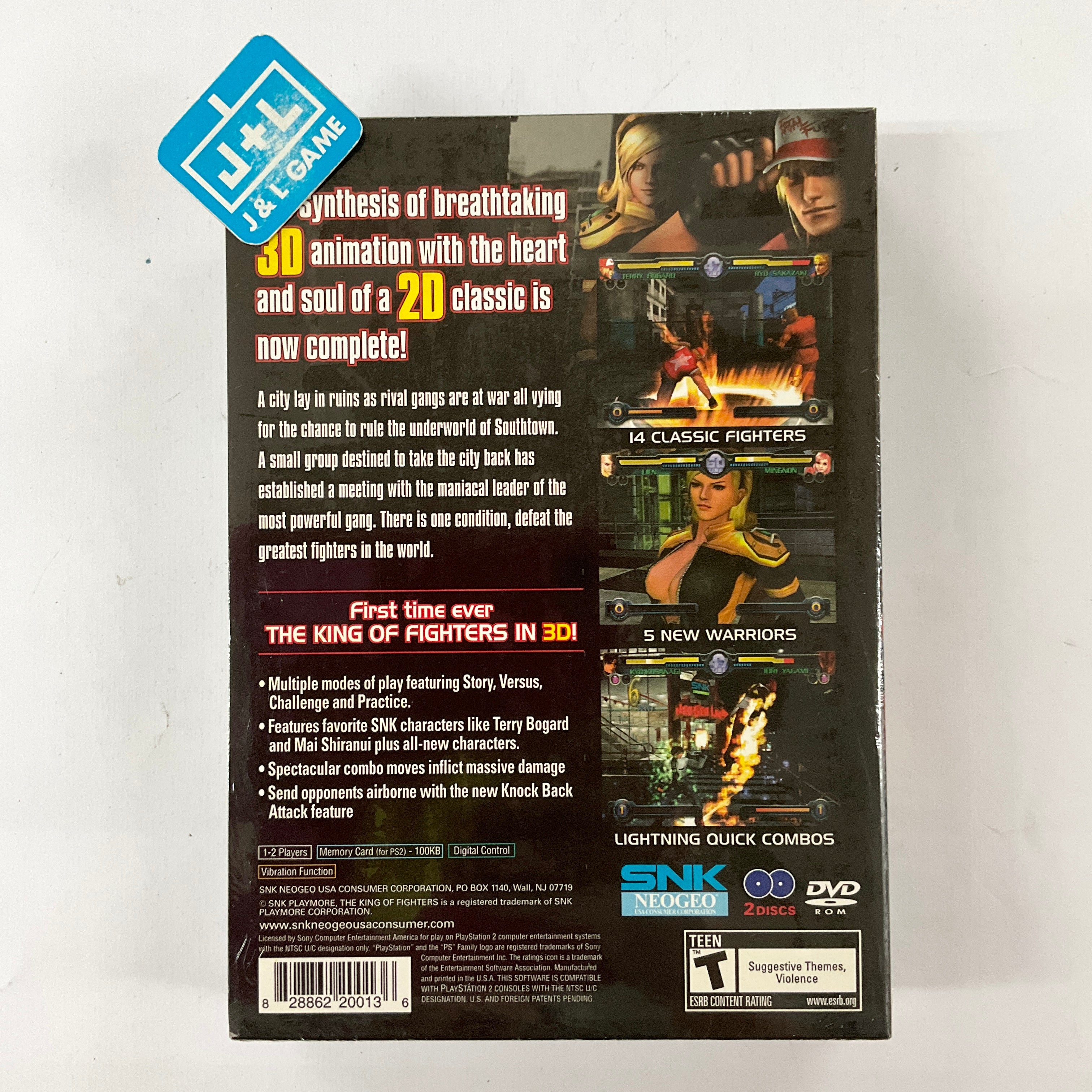 King of Fighters: Maximum Impact (Collector's Edition) - (PS2) PlayStation 2 Video Games Snk Playmore U.S.A.   