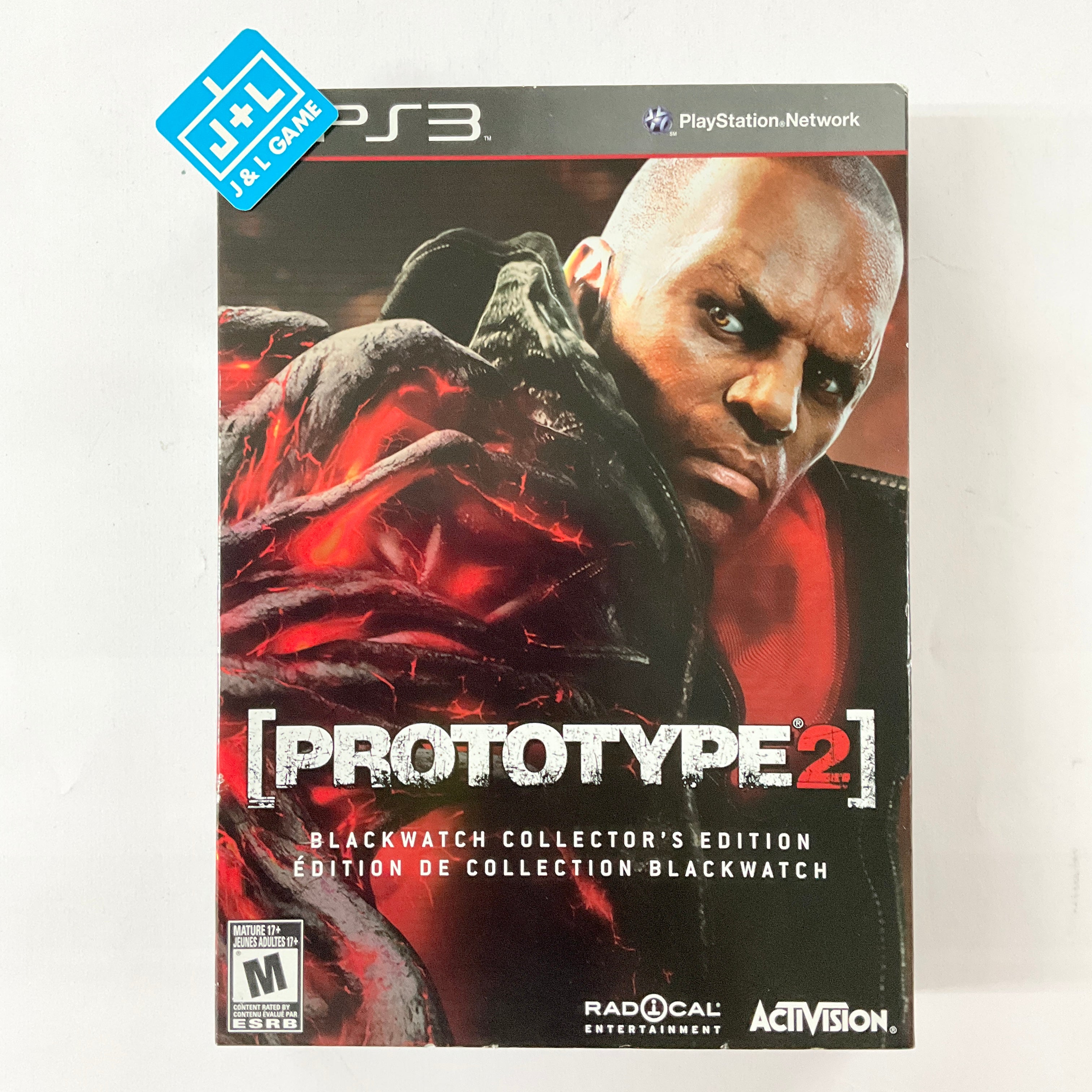 Prototype 2 (Blackwatch Collector's Edition) - (PS3) Playstation 3 [Pre-Owned] Video Games ACTIVISION   