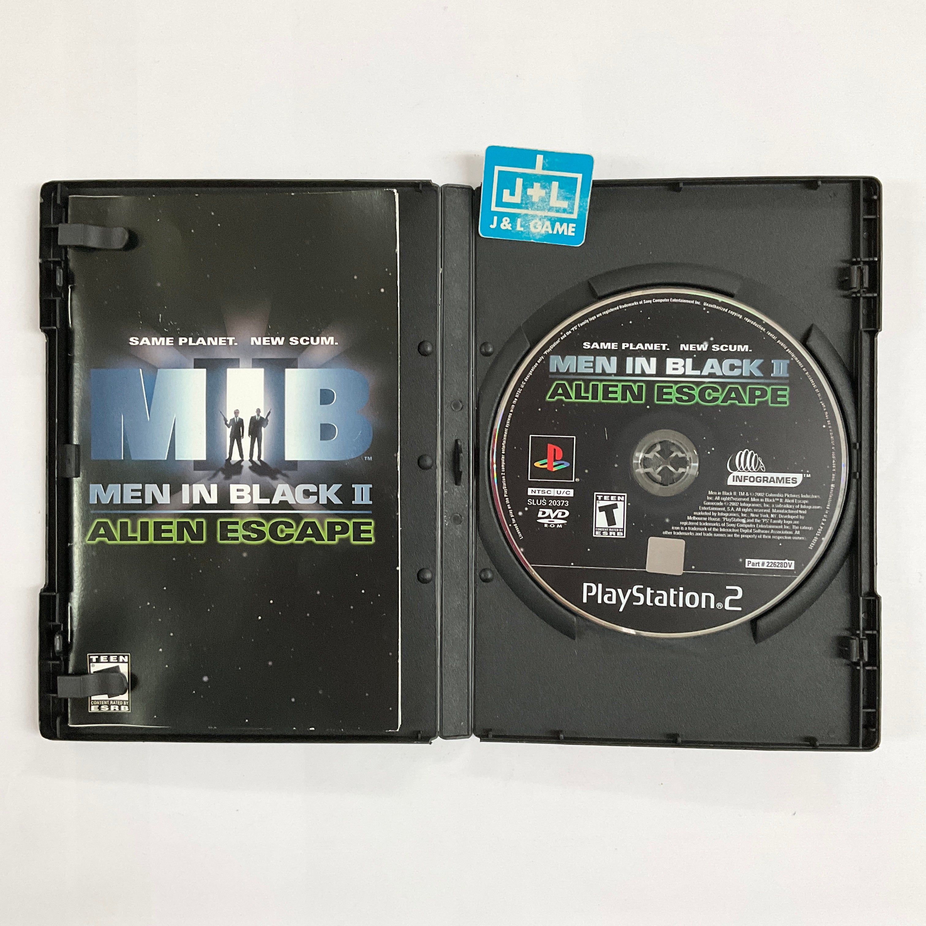 Men in Black II: Alien Escape - (PS2) PlayStation 2 [Pre-Owned] Video Games Infogrames   