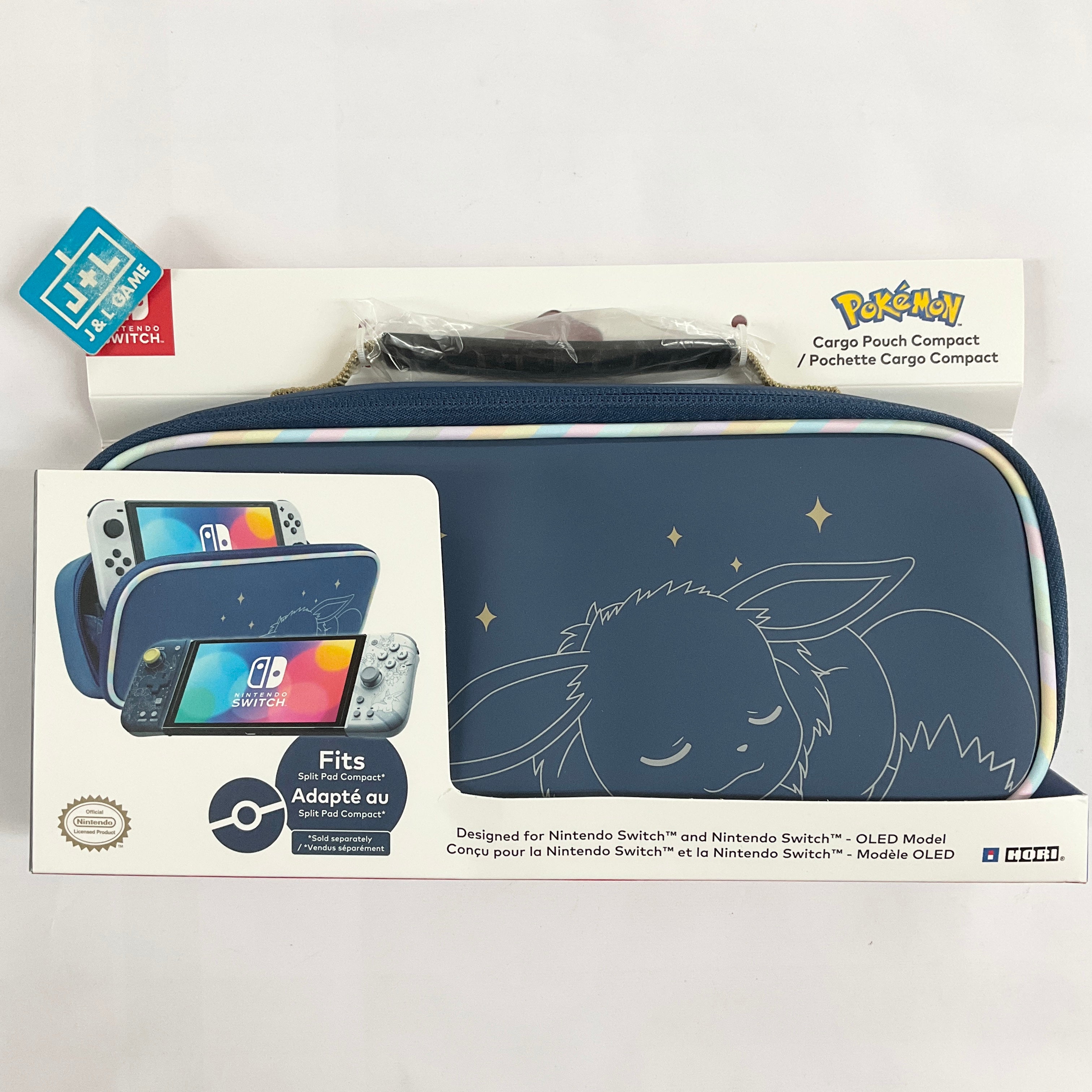 HORI Nintendo Switch Cargo Pouch Compact (Eevee) - (NSW) Nintendo Switch Accessories HORI   