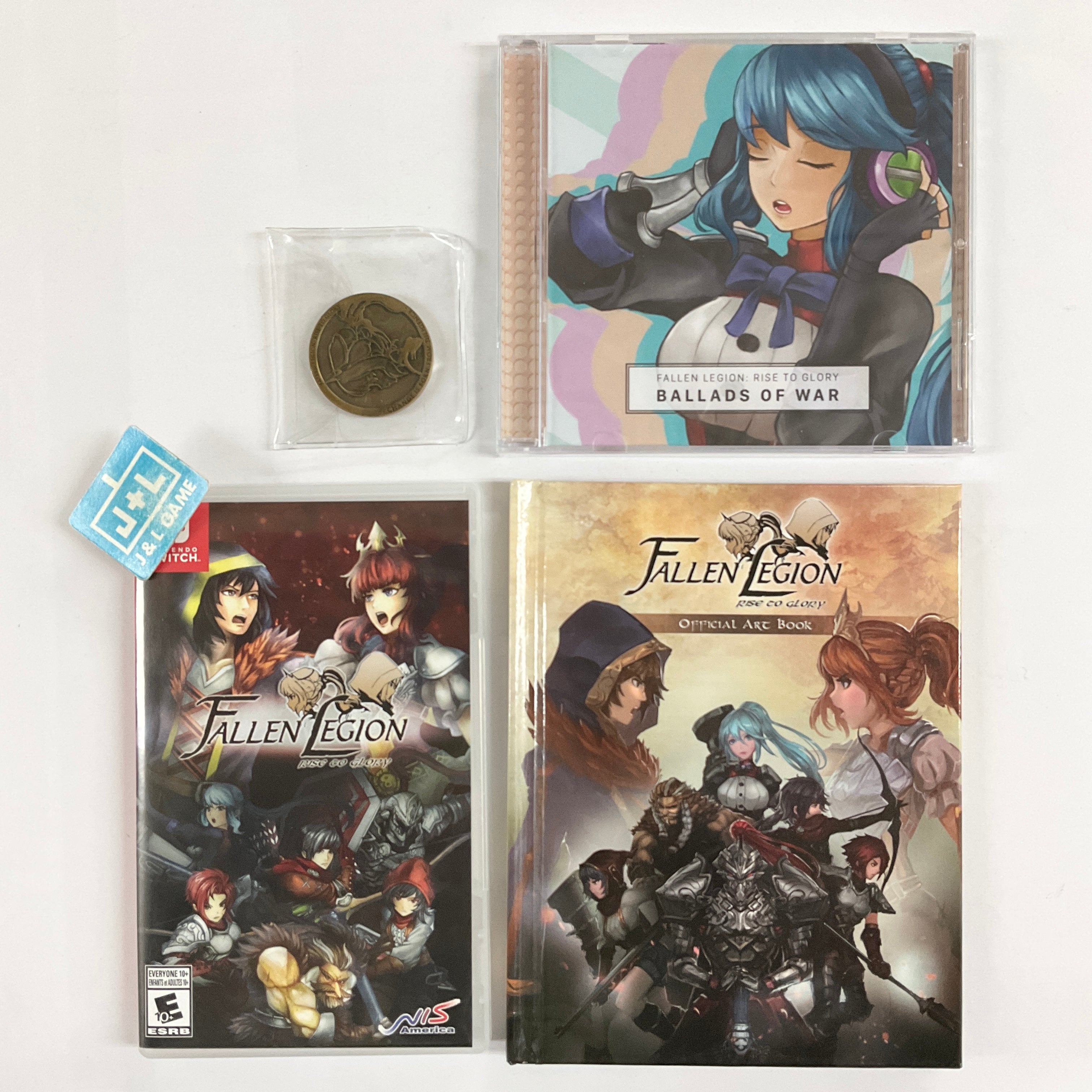 Fallen Legion: Rise to Glory (Limited Edition) - (NSW) Nintendo Switch [Pre-Owned] Video Games NIS America   