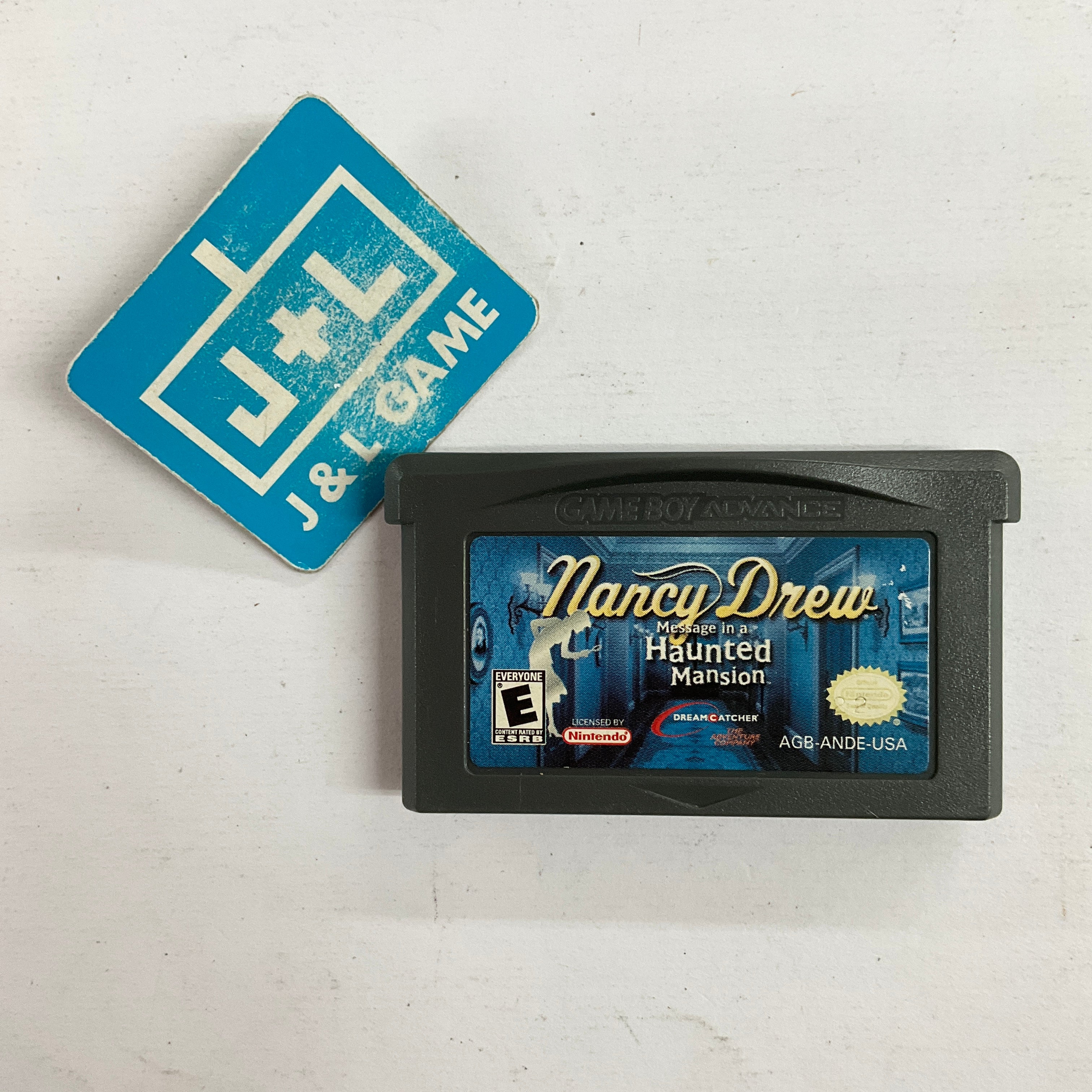 Nancy Drew: Message in a Haunted Mansion - (GBA) Game Boy Advance [Pre-Owned] Video Games Dreamcatcher   