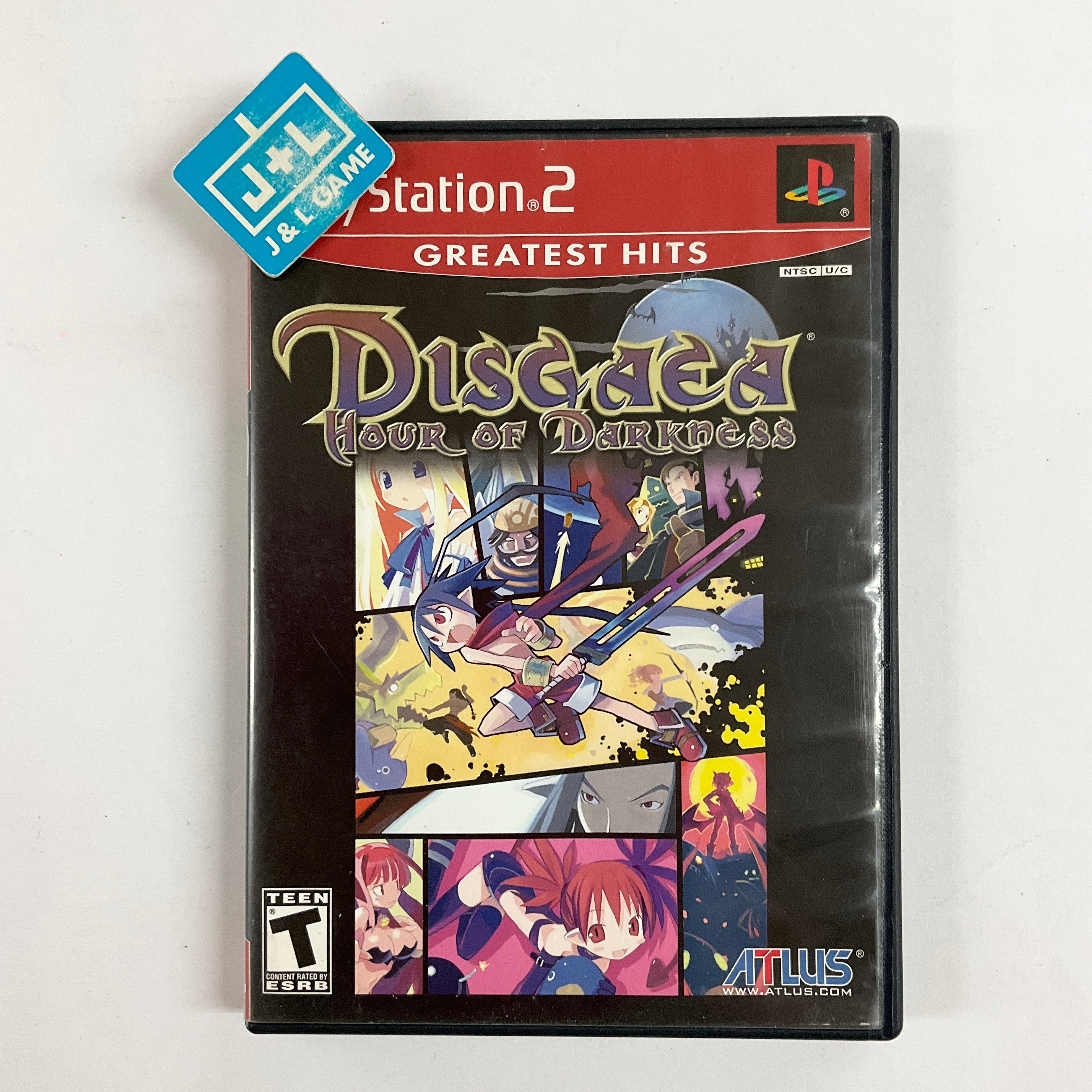 Disgaea: Hour of Darkness (Greatest Hits) - (PS2) PlayStation 2 [Pre-Owned] Video Games Atlus   