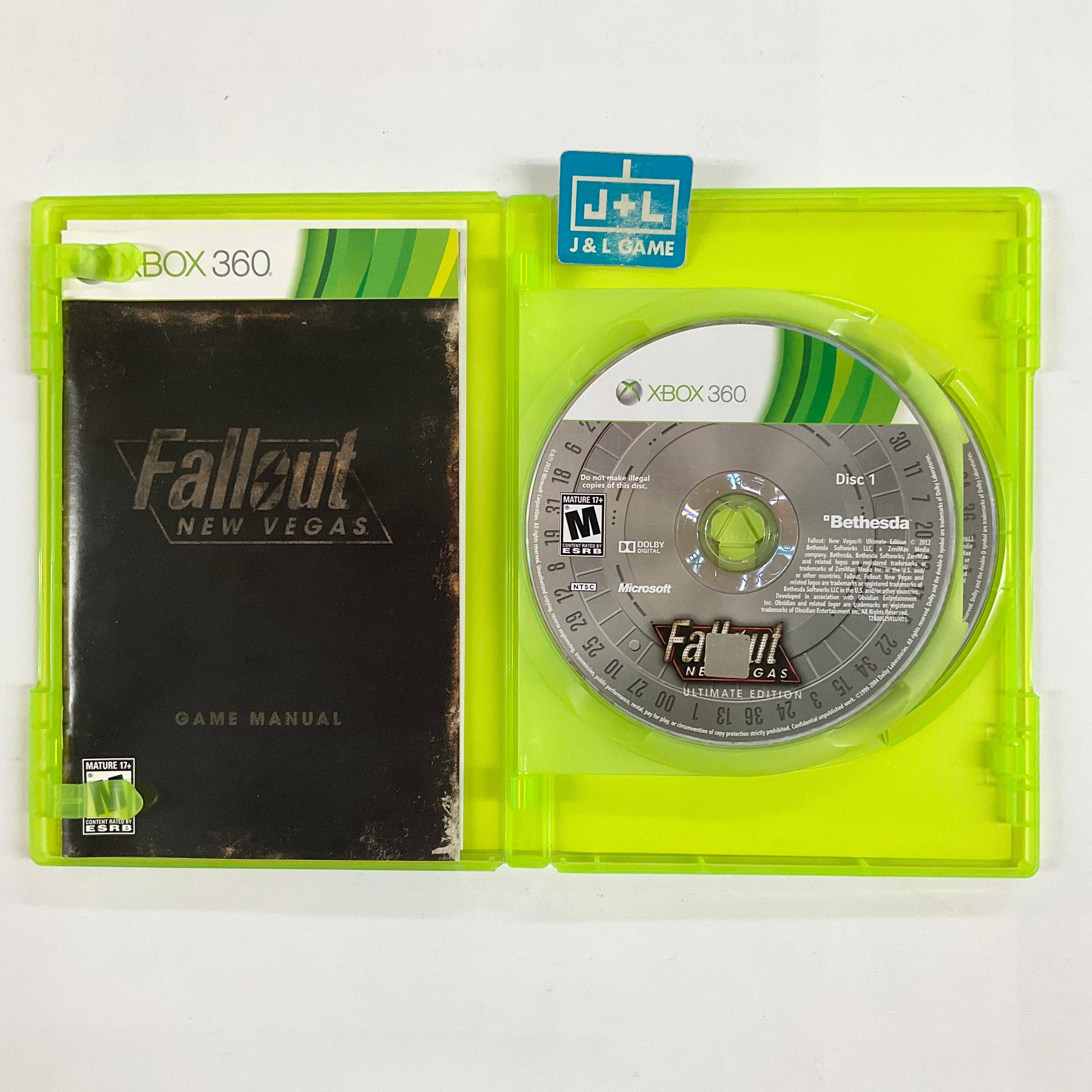 Fallout: New Vegas Ultimate Edition - Xbox 360 [Pre-Owned] Video Games Bethesda   