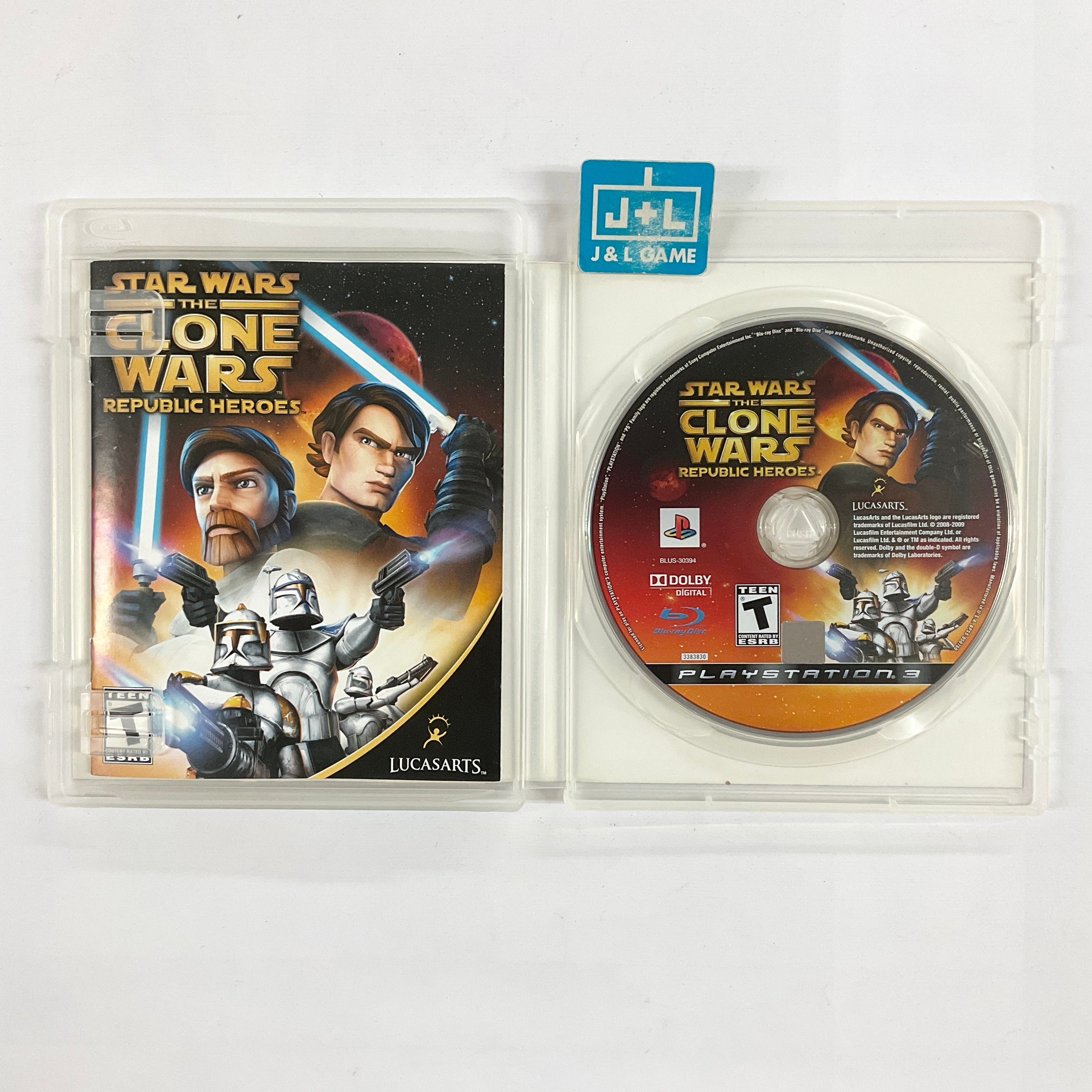 Star Wars The Clone Wars: Republic Heroes - (PS3) PlayStation 3 [Pre-Owned] Video Games LucasArts   