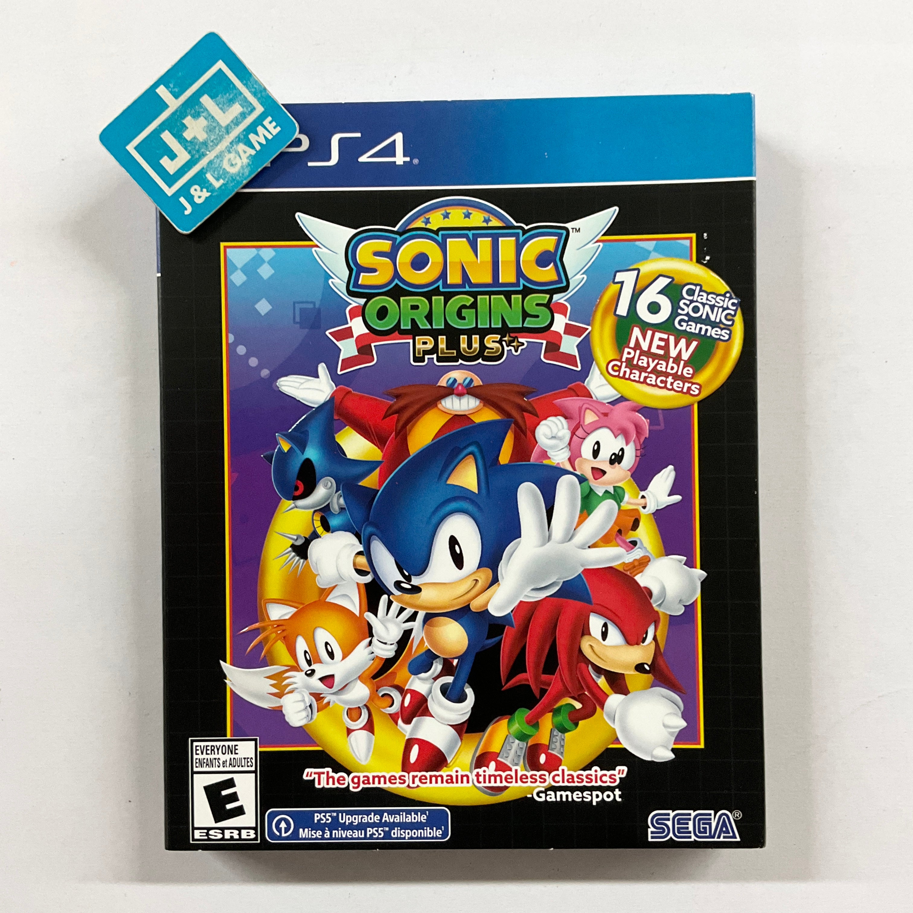 Sonic Origins Plus - (PS4) PlayStation 4 [Pre-Owned] Video Games SEGA   