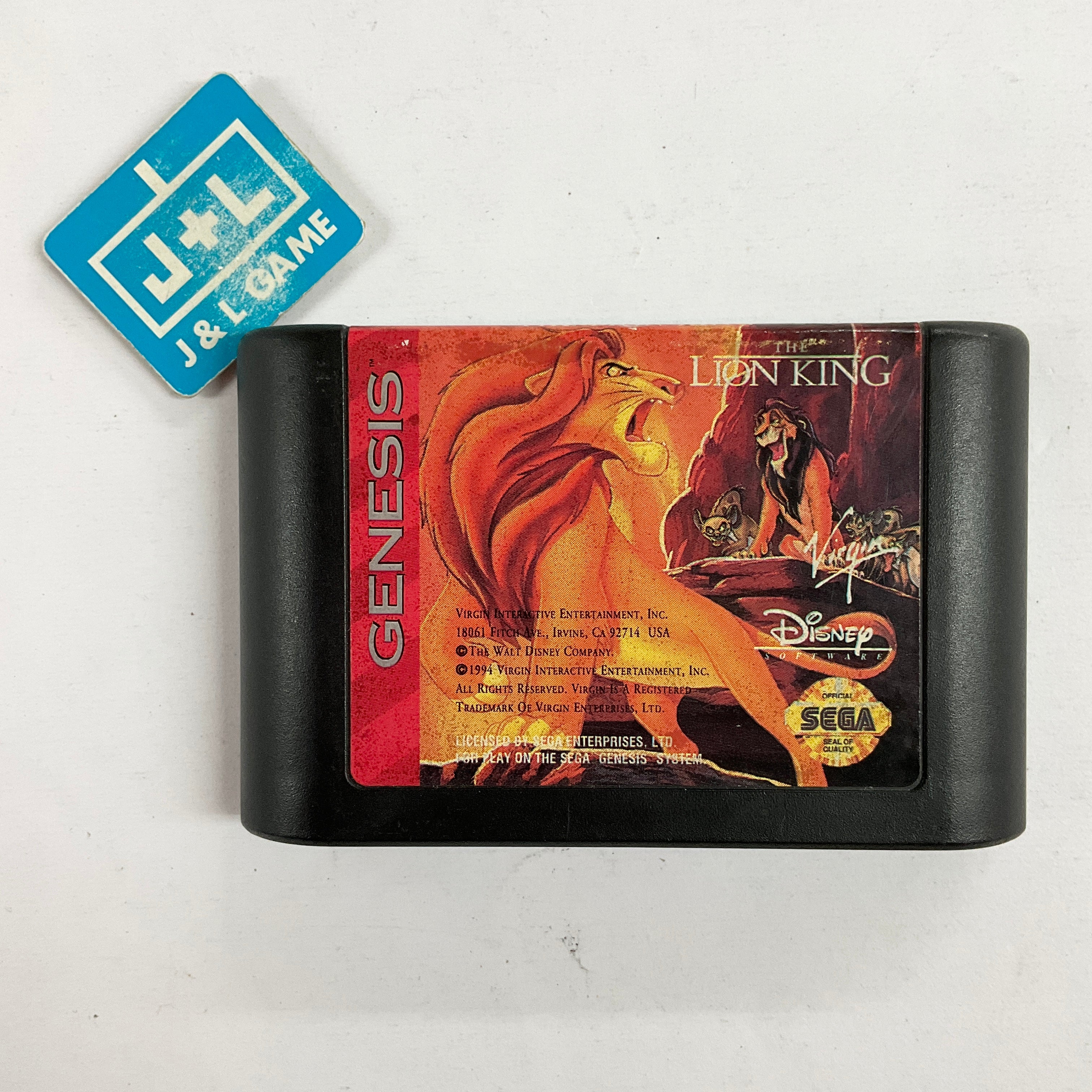 The Lion King - (SG) SEGA Genesis [Pre-Owned] Video Games Virgin Interactive   