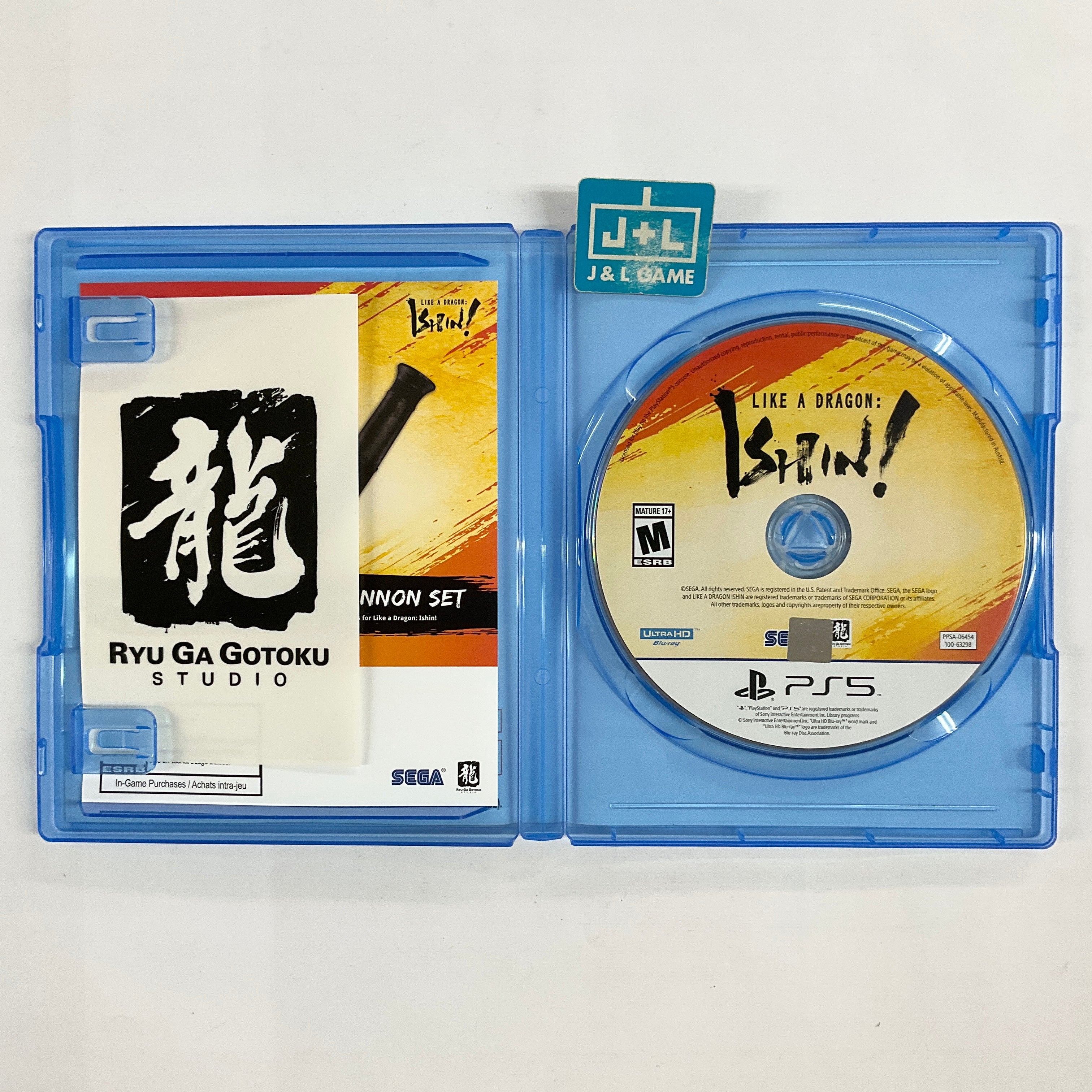 Like a Dragon: Ishin! - (PS5) PlayStation 5 [Pre-Owned] Video Games SEGA   