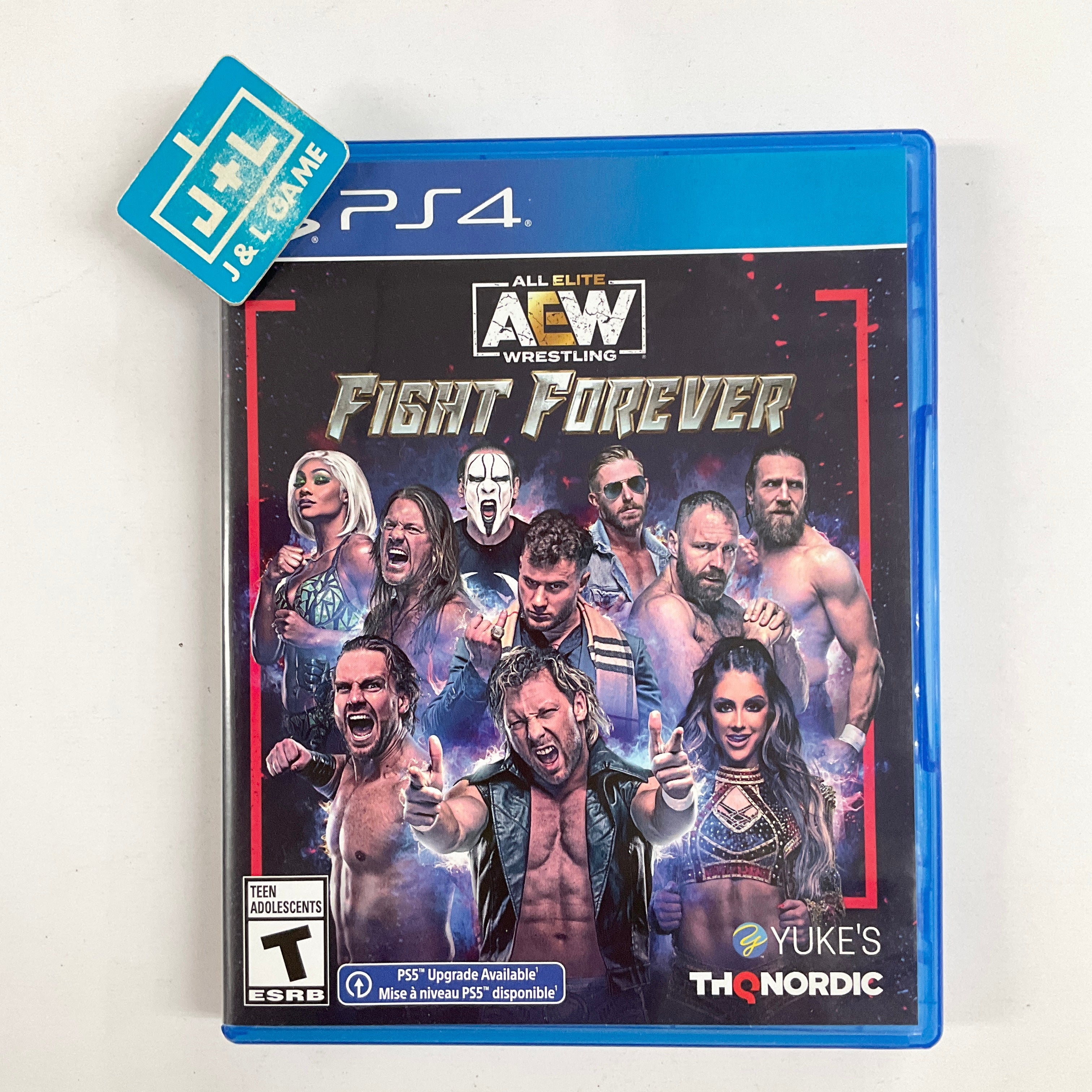 AEW: Fight Forever - (PS4) PlayStation 4 [Pre-Owned] Video Games THQ Nordic   