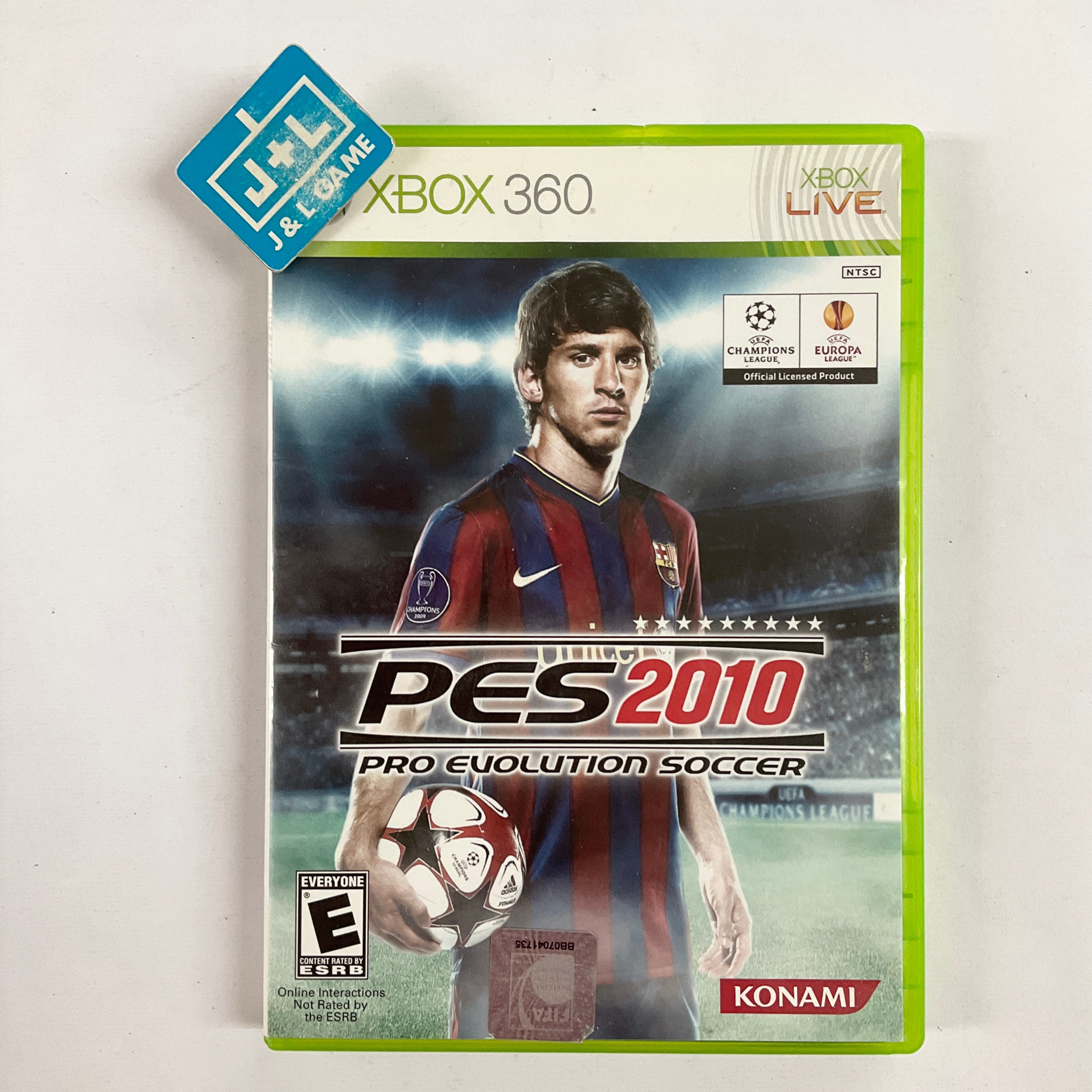 Pro Evolution Soccer 2010 - Xbox 360 [Pre-Owned] Video Games Konami   