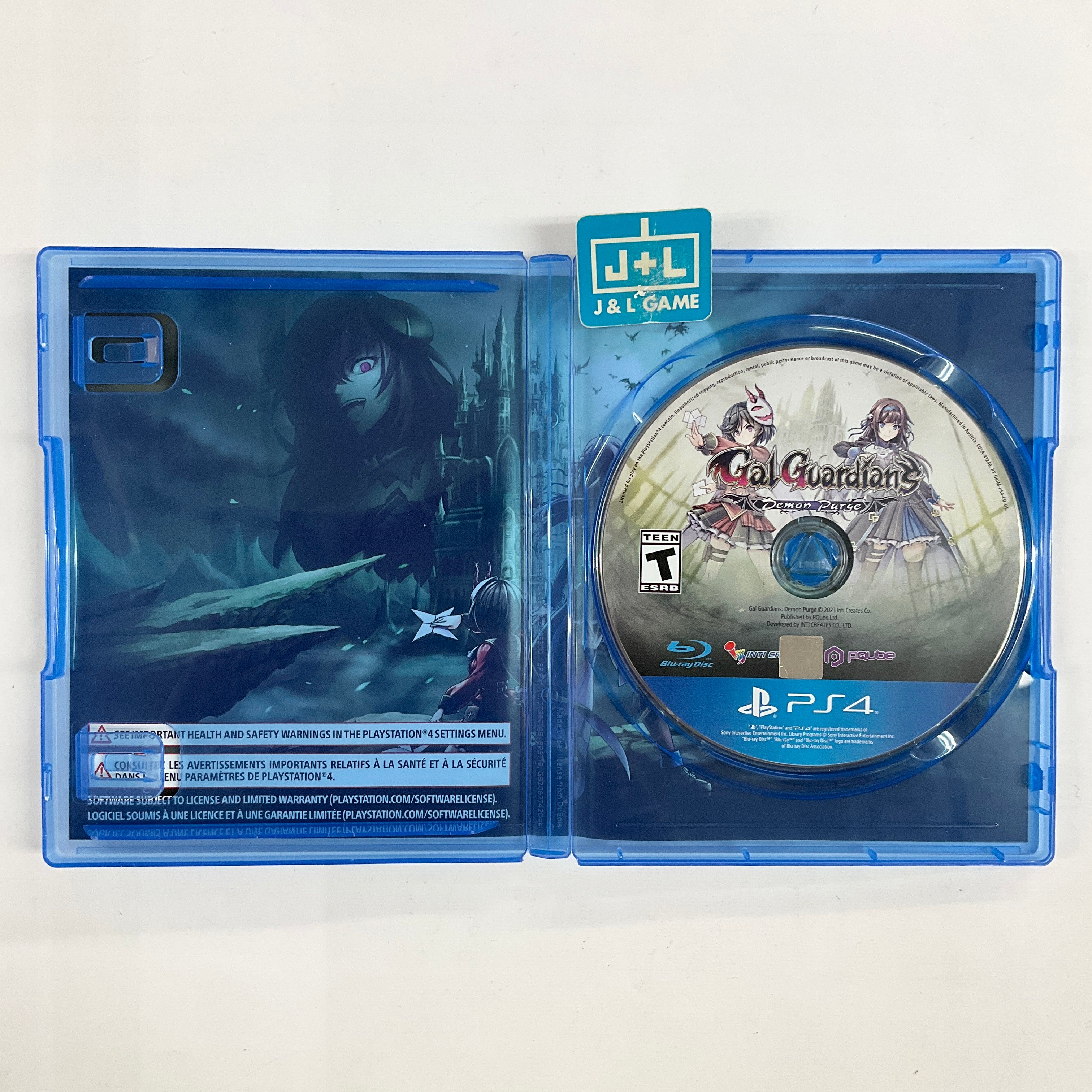 Gal Guardians: Demon Purge - (PS4) PlayStation 4 [Pre-Owned] Video Games PQube   