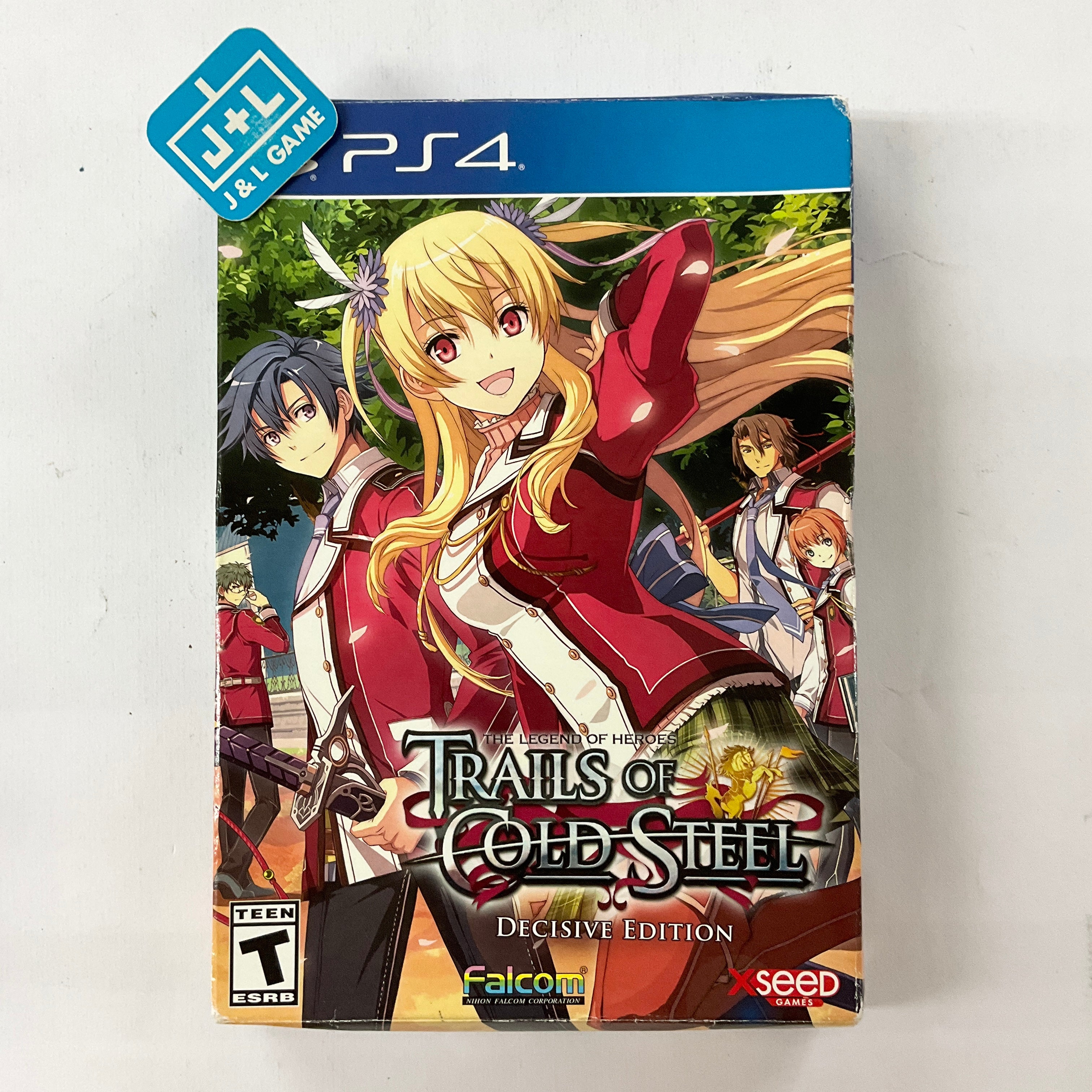 The Legend of Heroes: Trails of Cold Steel (Decisive Edition) - (PS4) PlayStation 4 [Pre-Owned] Video Games Xseed   