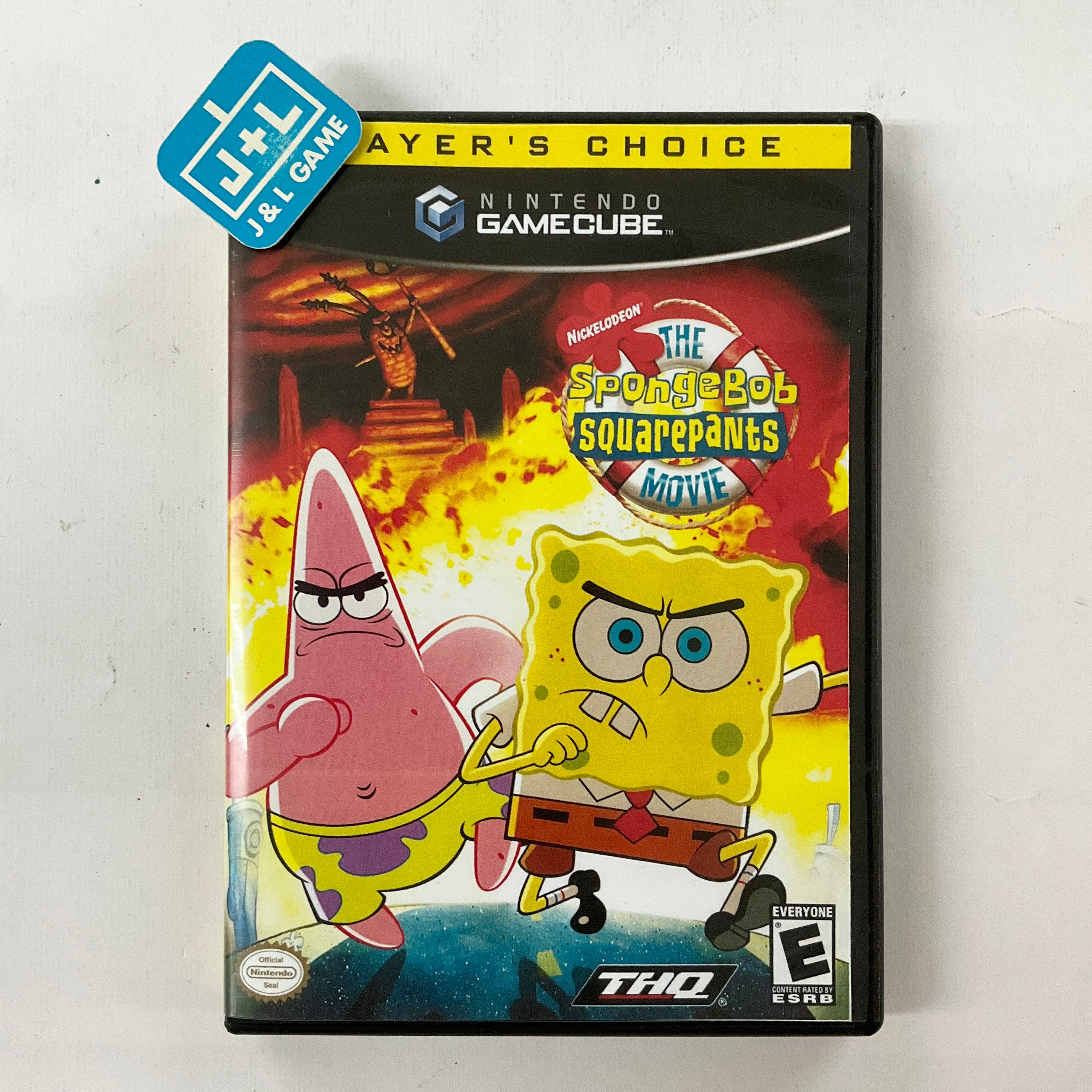 The SpongeBob SquarePants Movie (Player's Choice) - (GC) GameCube [Pre-Owned] Video Games THQ   