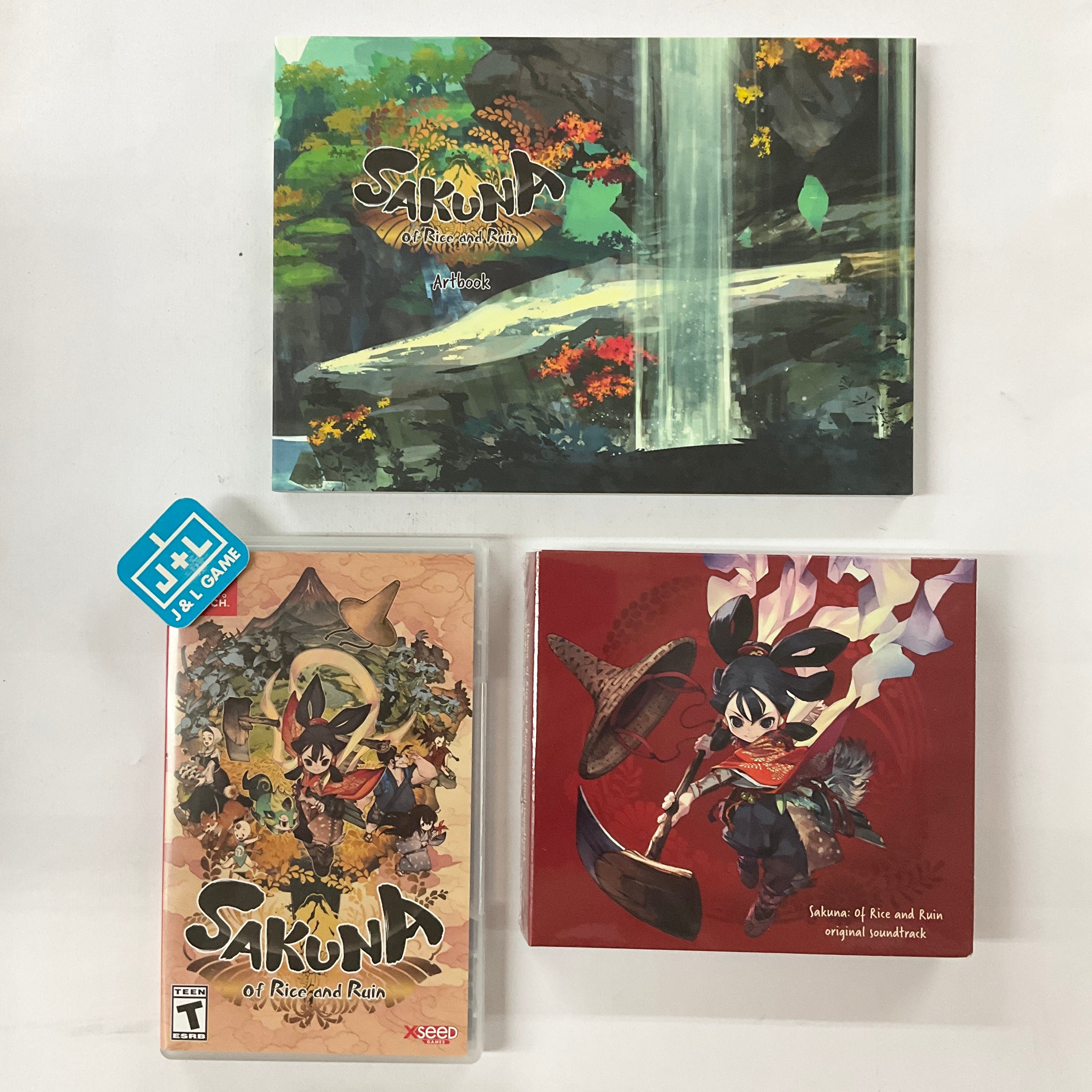 Sakuna Of Rice and Ruin (Divine Edition) - (NSW) Nintendo Switch [Pre-Owned] Video Games Xseed   