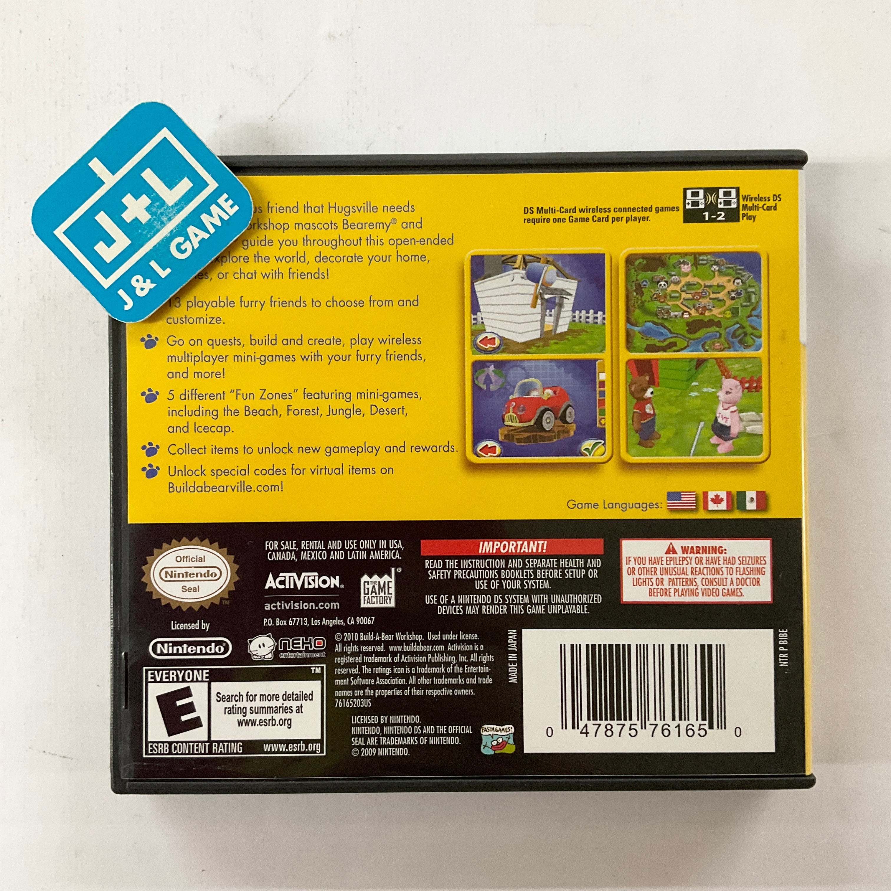 Build-A-Bear Workshop: Welcome to Hugsville - (NDS) Nintendo DS [Pre-Owned] Video Games The Game Factory   