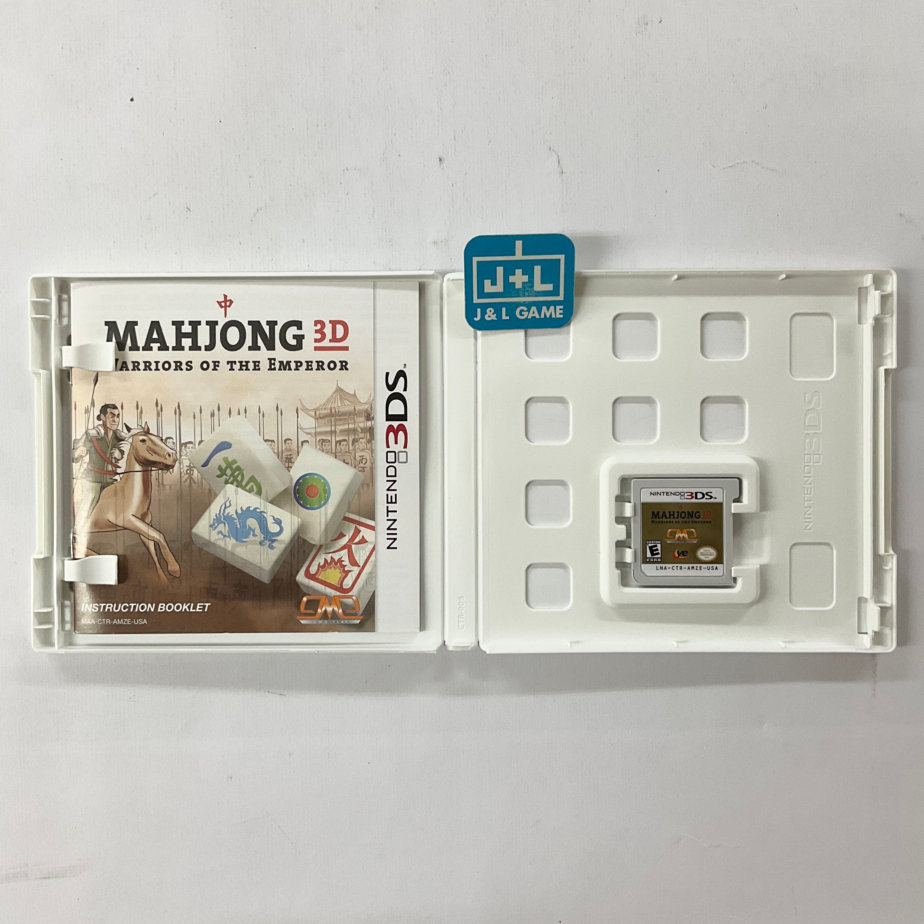 Mahjong 3D: Warriors of the Emperor - Nintendo 3DS [Pre-Owned] Video Games Giant Media Group   