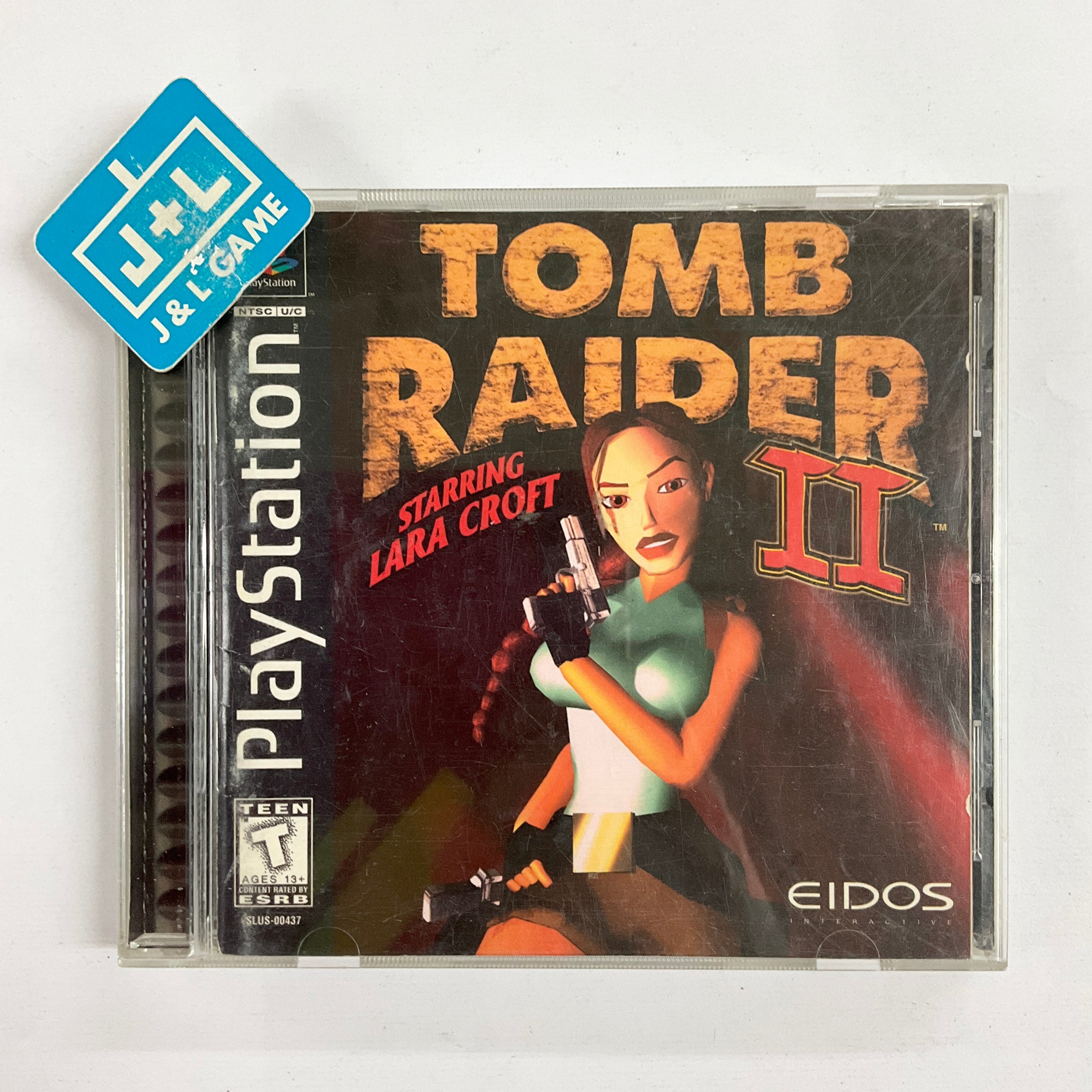 Tomb Raider II - (PS1) PlayStation 1 [Pre-Owned] Video Games Eidos Interactive   