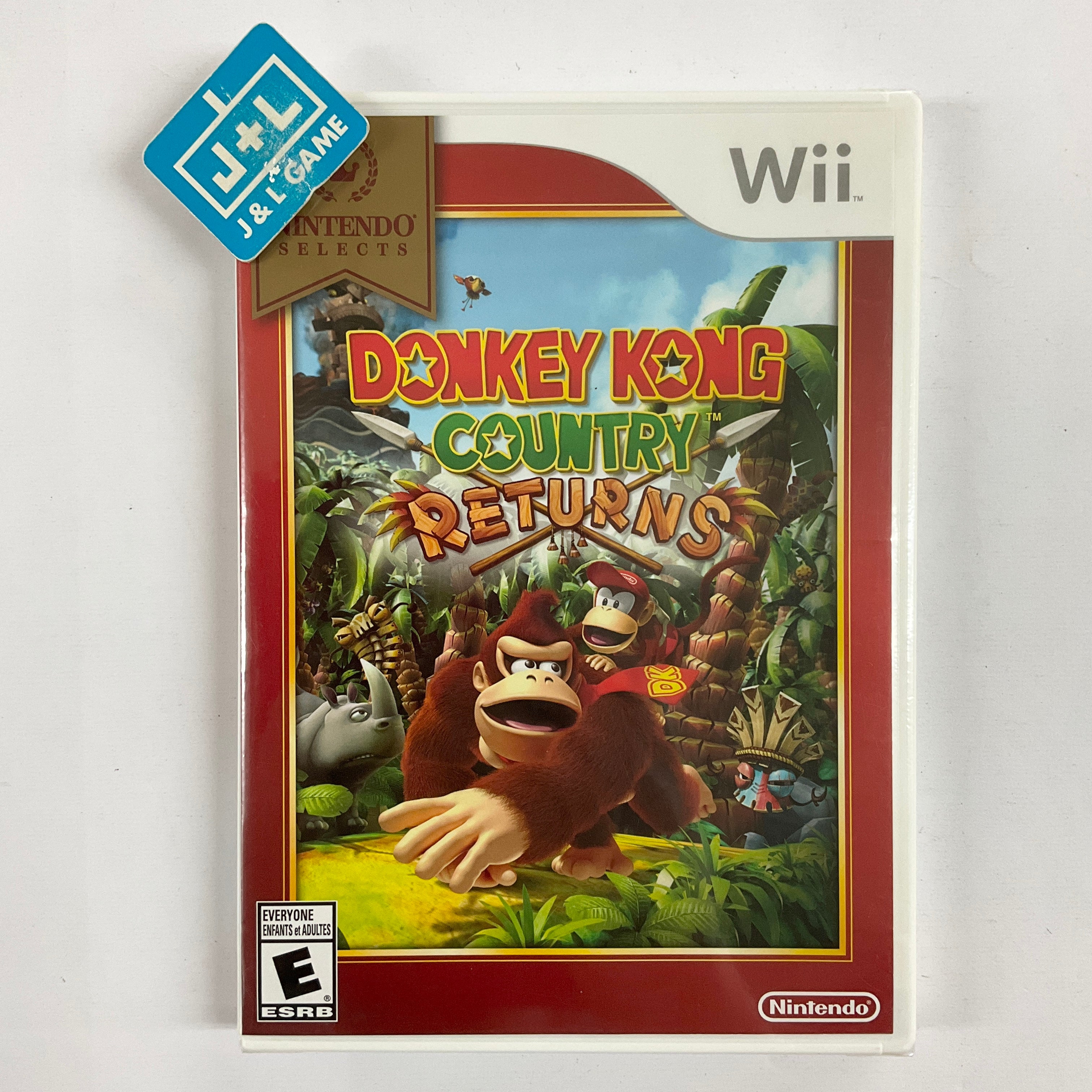 Donkey Kong Country Returns (Nintendo Selects) - Nintendo Wii Video Games Nintendo   