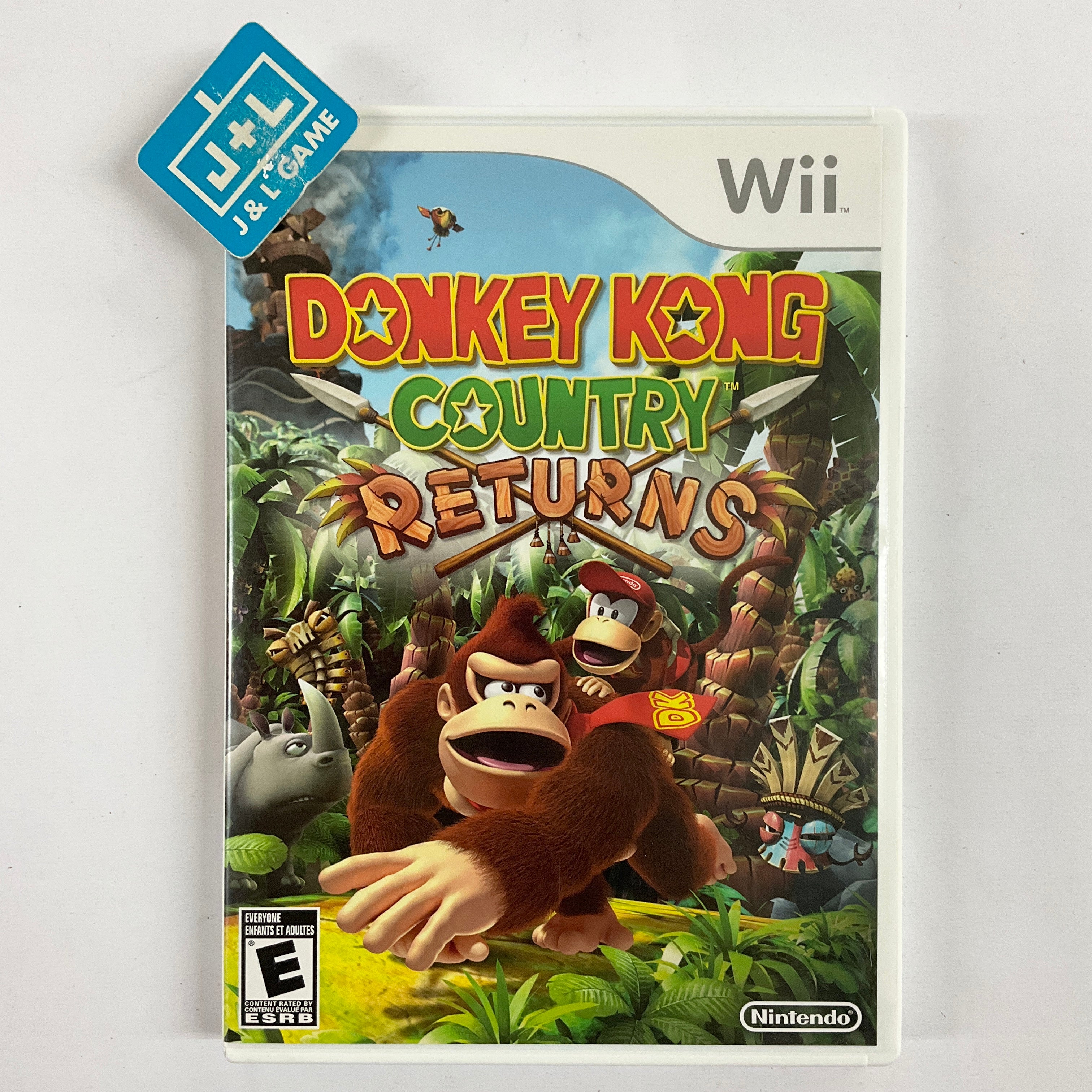 Donkey Kong Country Returns - Nintendo Wii [Pre-Owned] Video Games Nintendo   