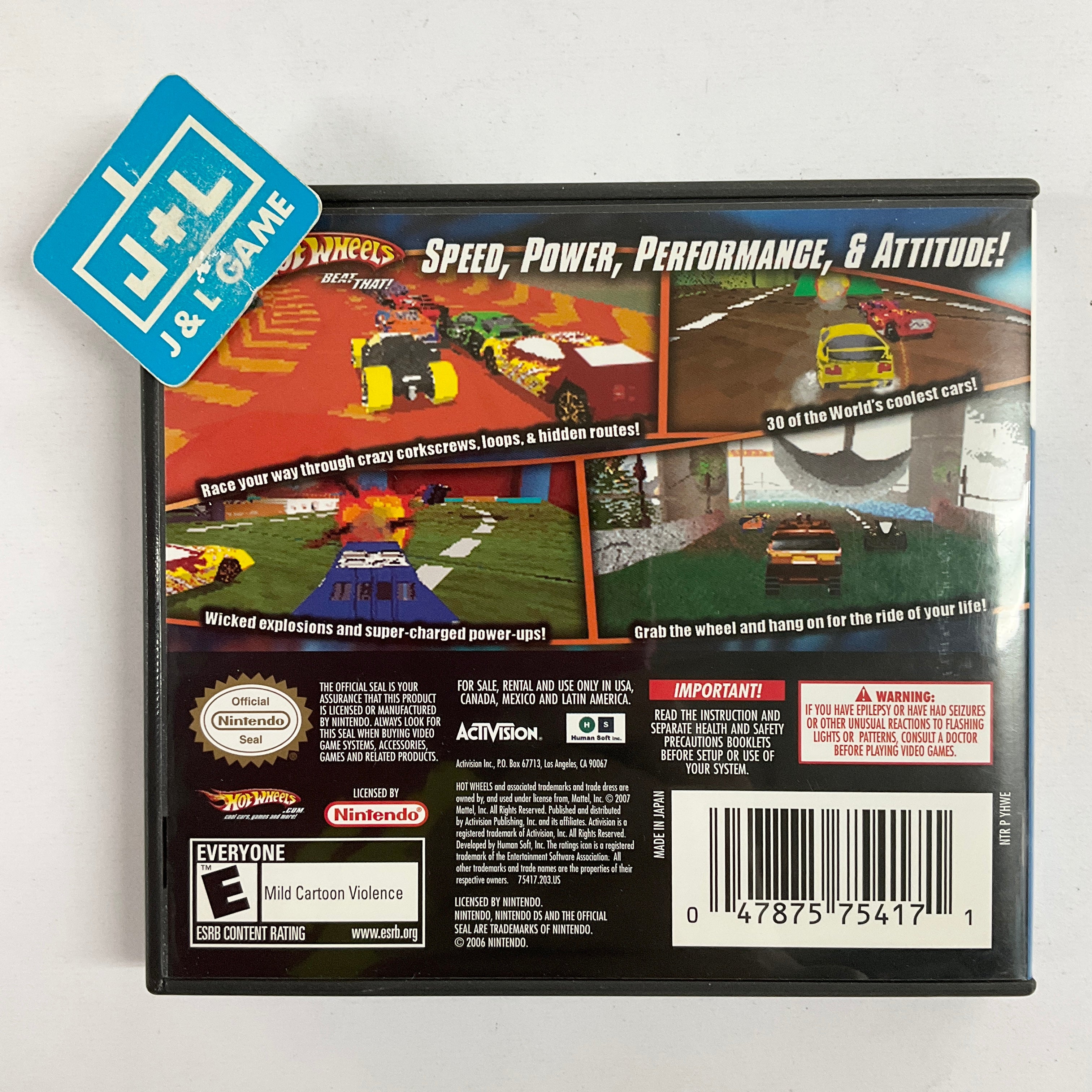 Hot Wheels: Beat That! - (NDS) Nintendo DS [Pre-Owned] Video Games Activision   