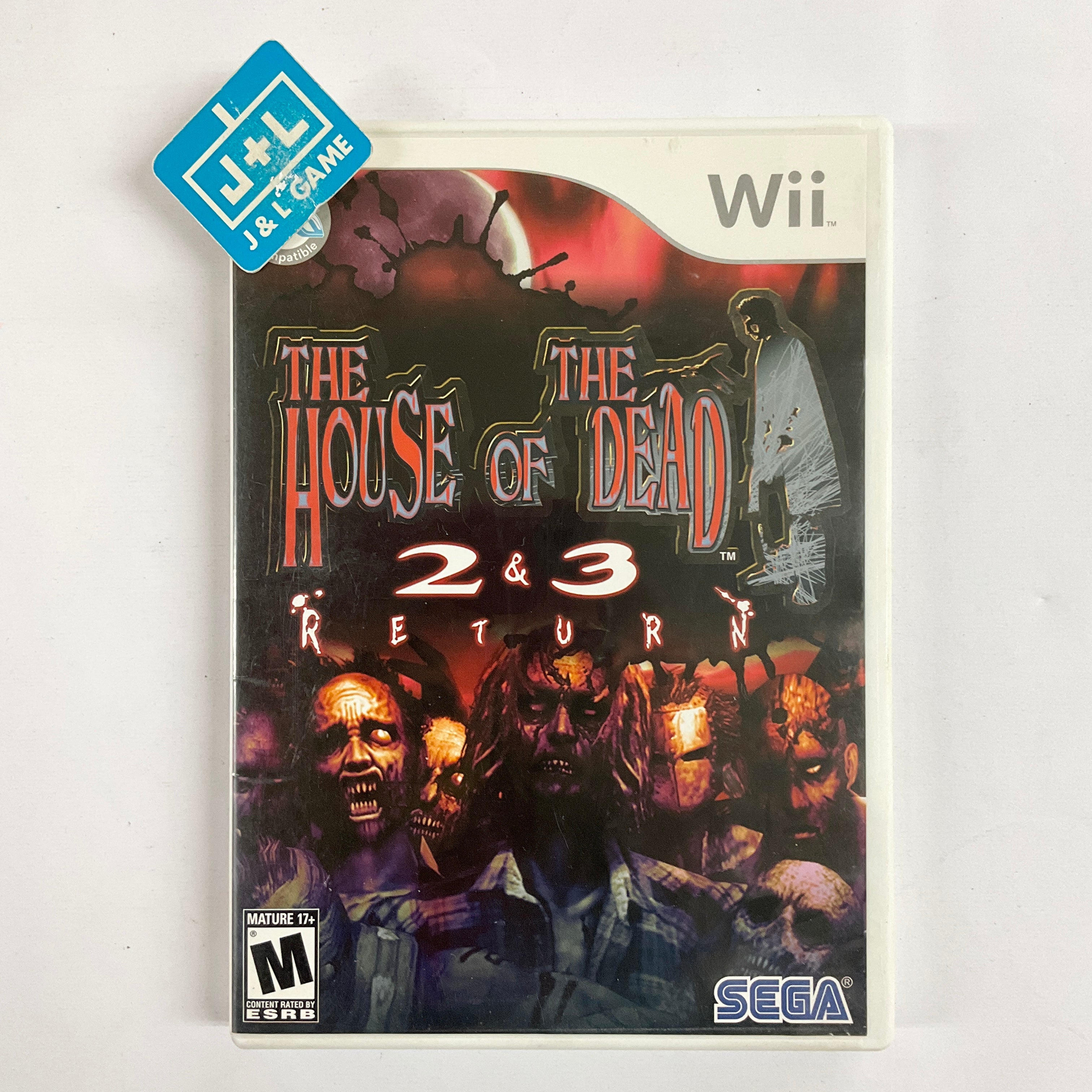 The House of the Dead 2 & 3 Return - Nintendo Wii [Pre-Owned] Video Games SEGA   