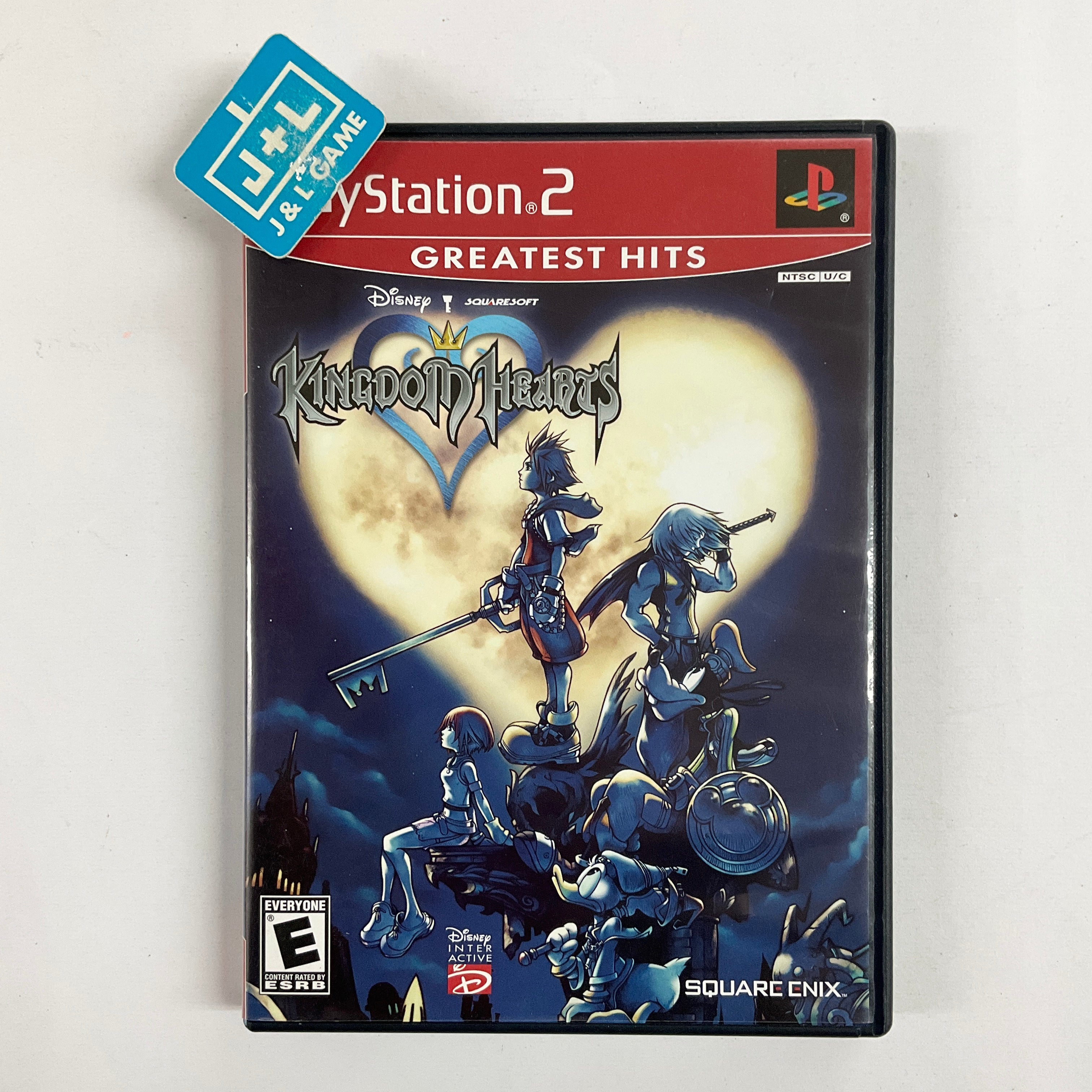 Kingdom Hearts (Greatest Hits) - (PS2) Playstation 2 [Pre-Owned] Video Games SquareSoft   