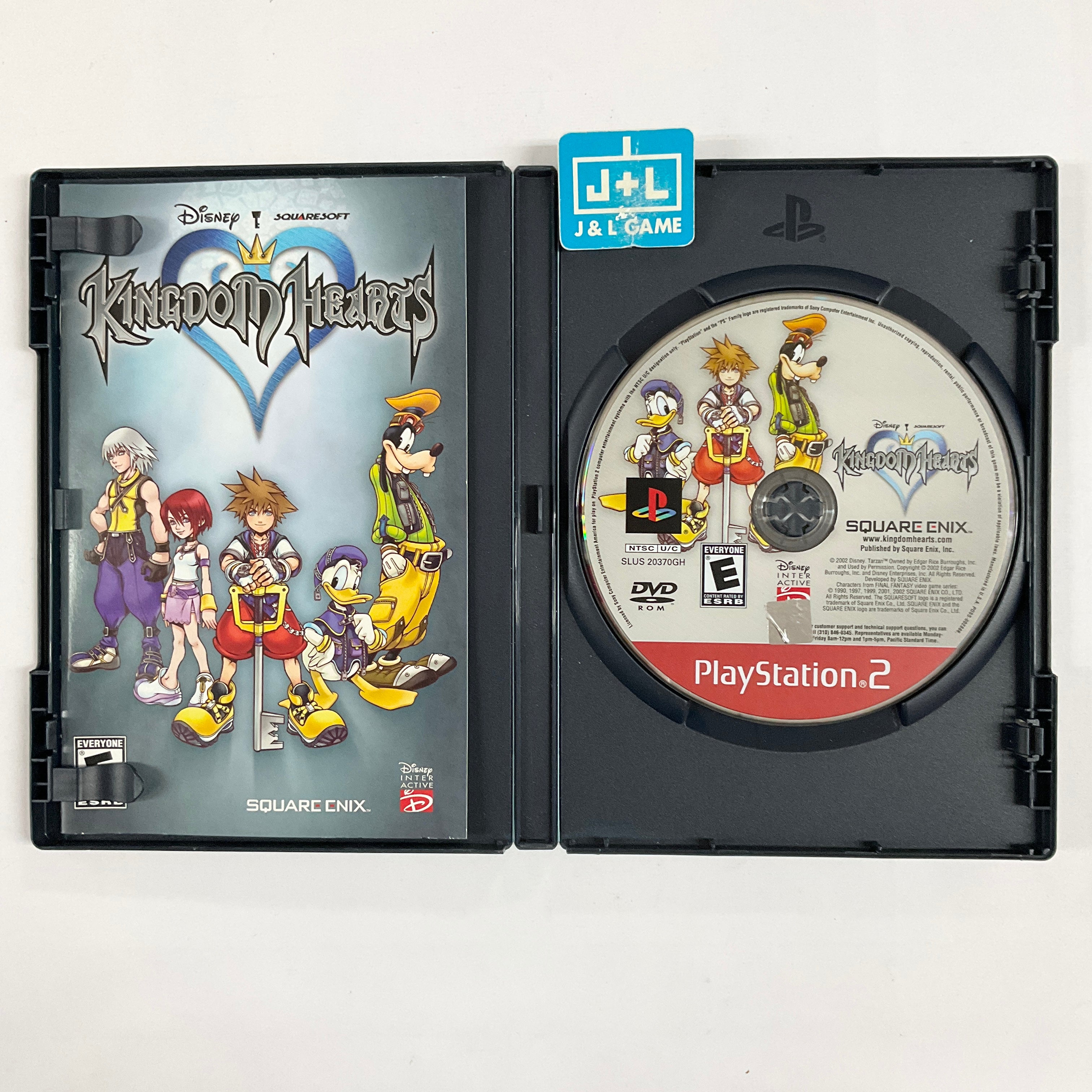 Kingdom Hearts (Greatest Hits) - (PS2) Playstation 2 [Pre-Owned] Video Games SquareSoft   