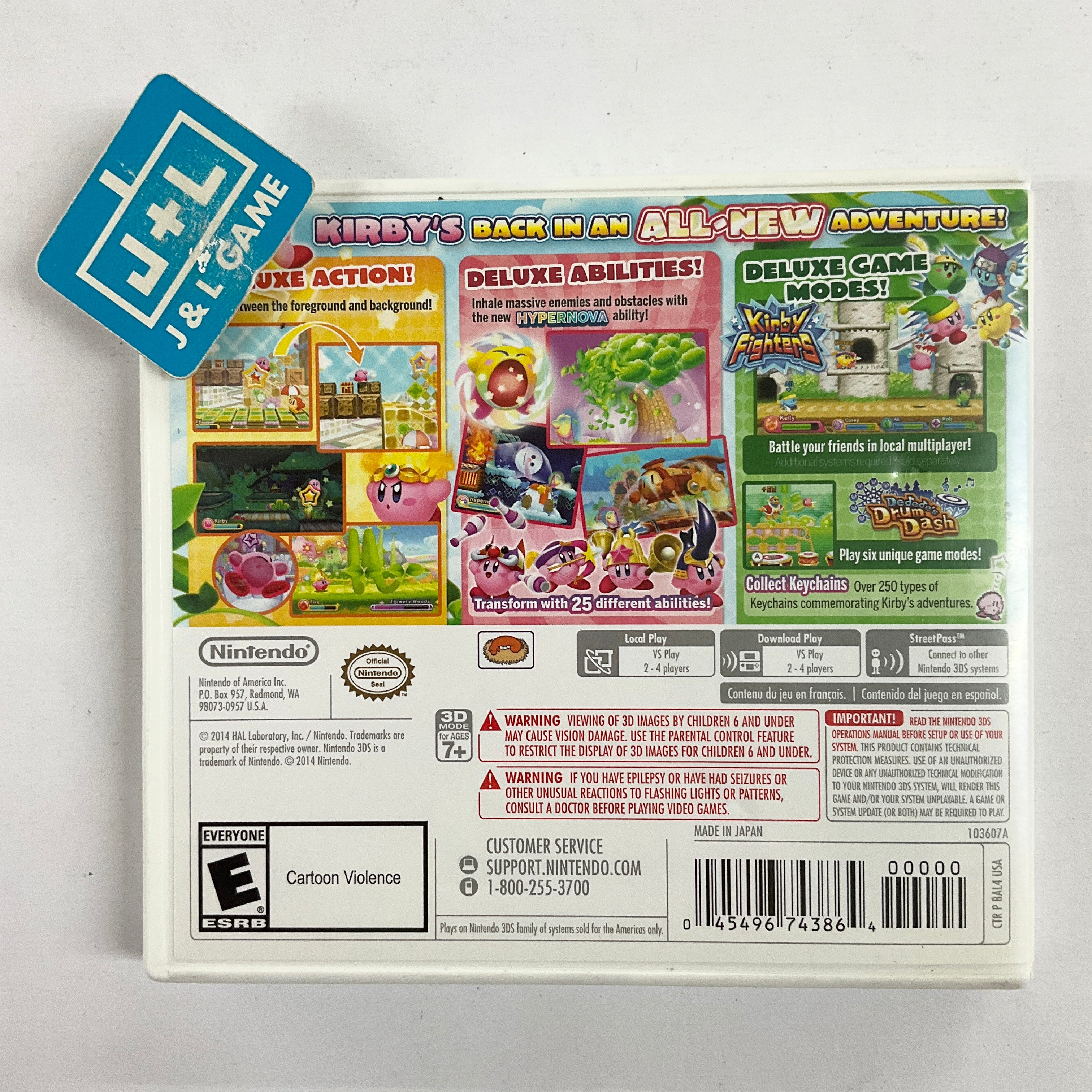 Kirby: Triple Deluxe (Nintendo Selects) - Nintendo 3DS [Pre-Owned] Video Games Nintendo   