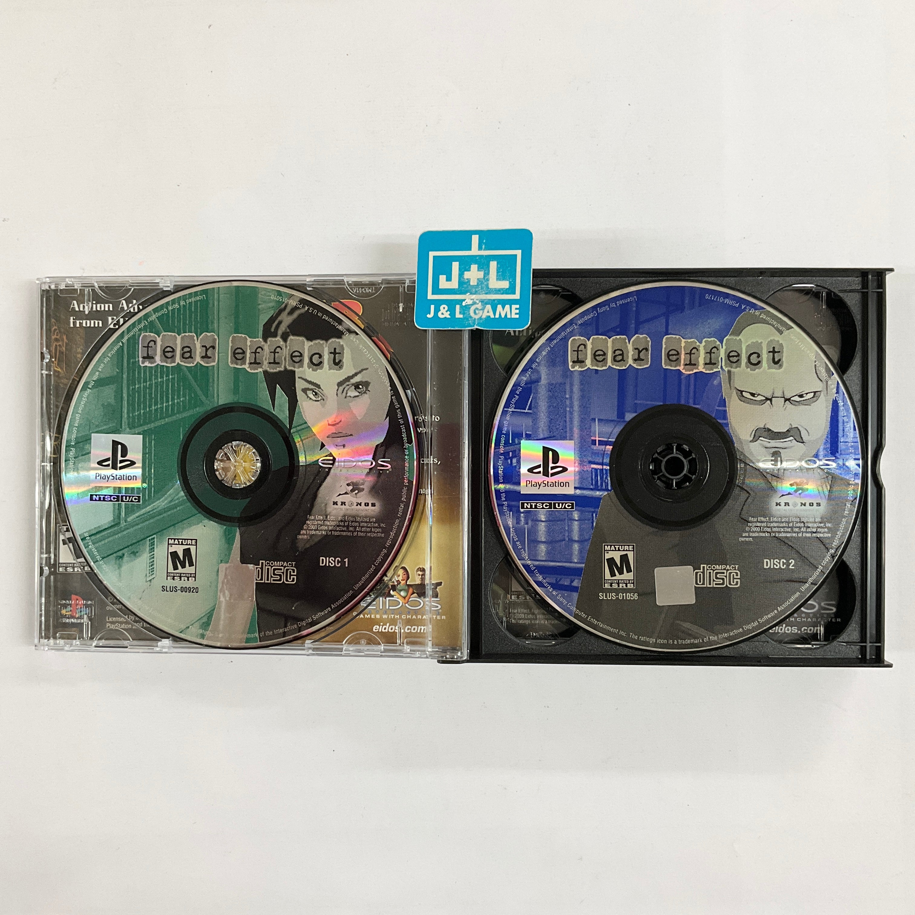 Fear Effect - (PS1) Playstation 1 [Pre-Owned] Video Games Eidos Interactive   