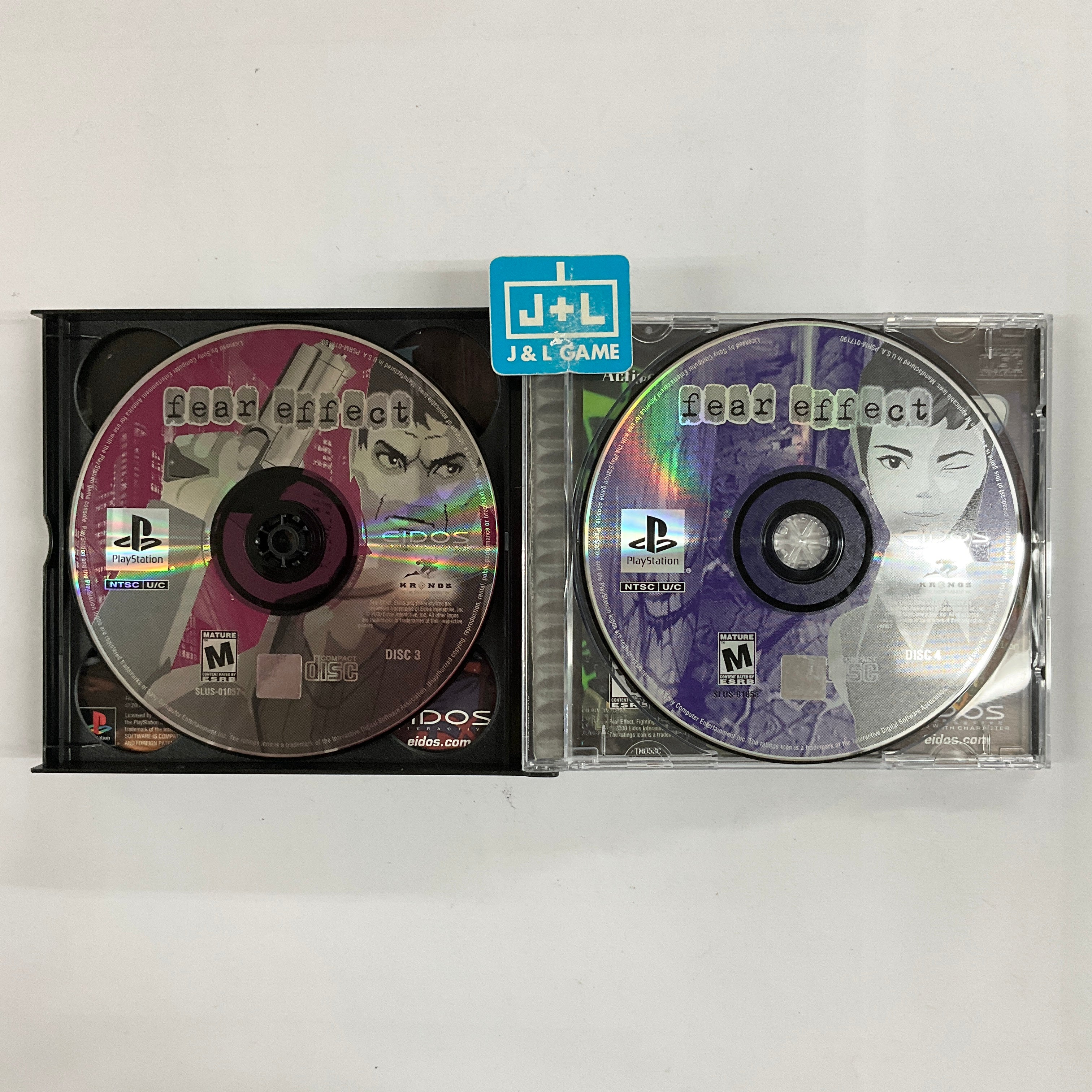 Fear Effect - (PS1) Playstation 1 [Pre-Owned] Video Games Eidos Interactive   