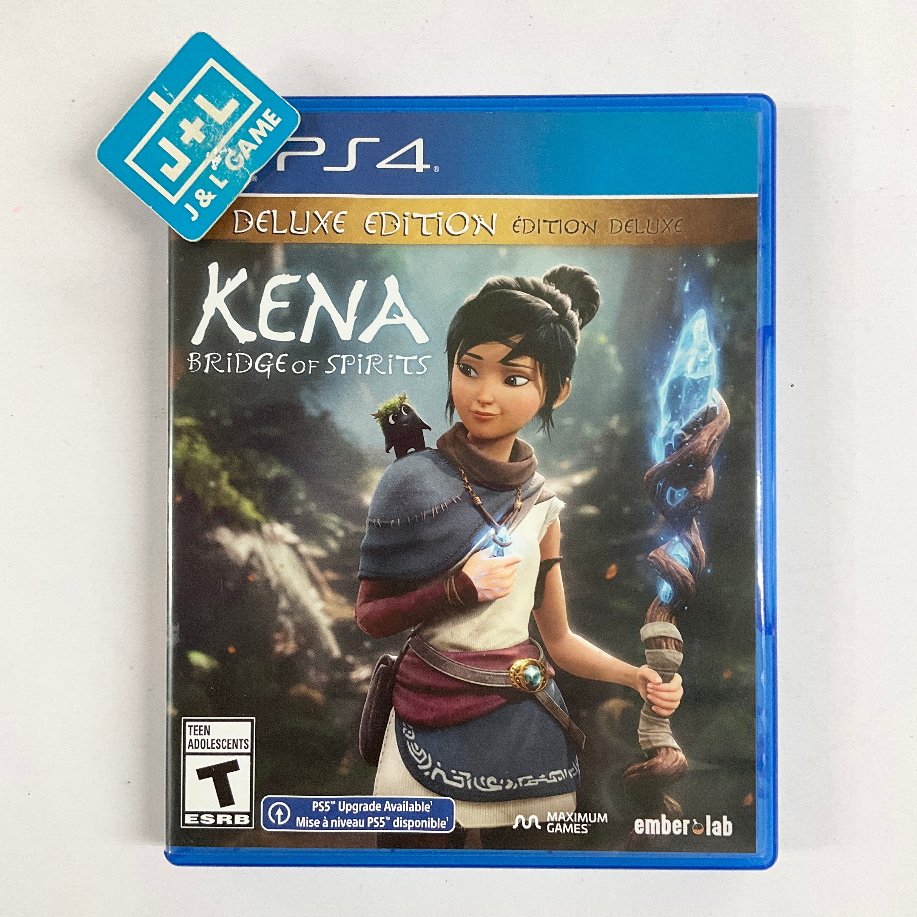 Kena: Bridge of Spirits (Deluxe Edition) - (PS4) PlayStation 4 [Pre-Owned] Video Games Maximum Games   