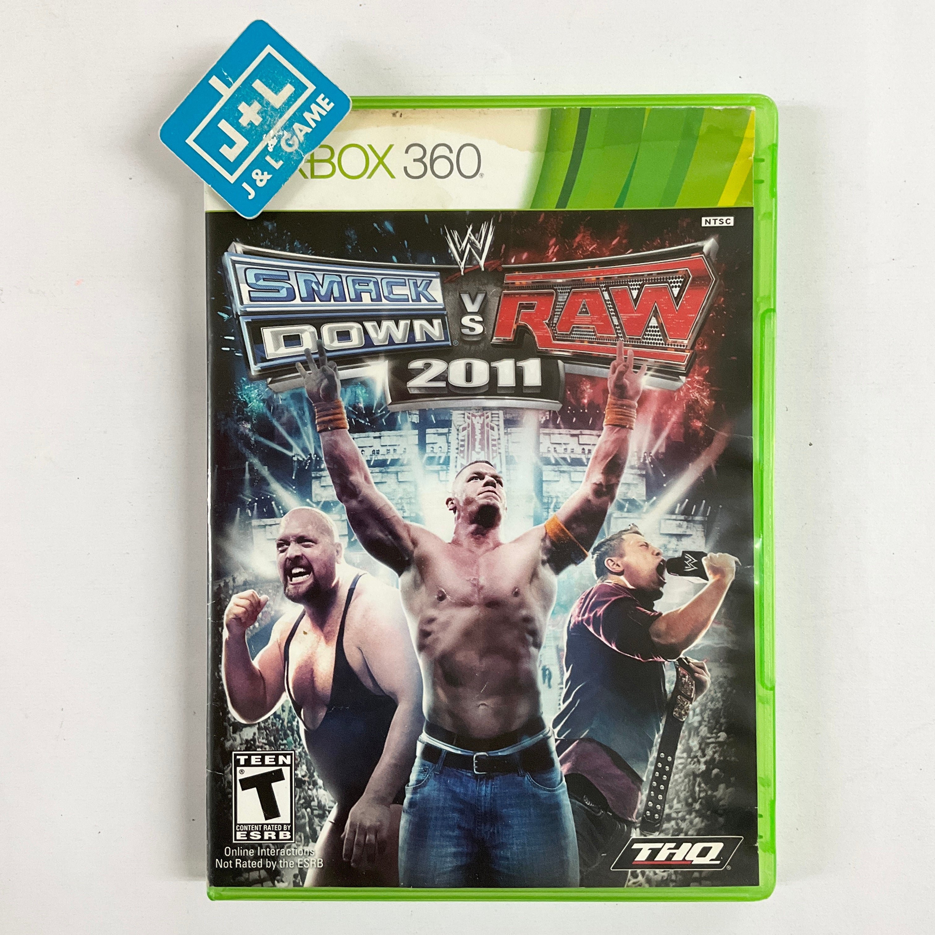 WWE SmackDown vs. Raw 2011 - Xbox 360 [Pre-Owned] Video Games THQ   