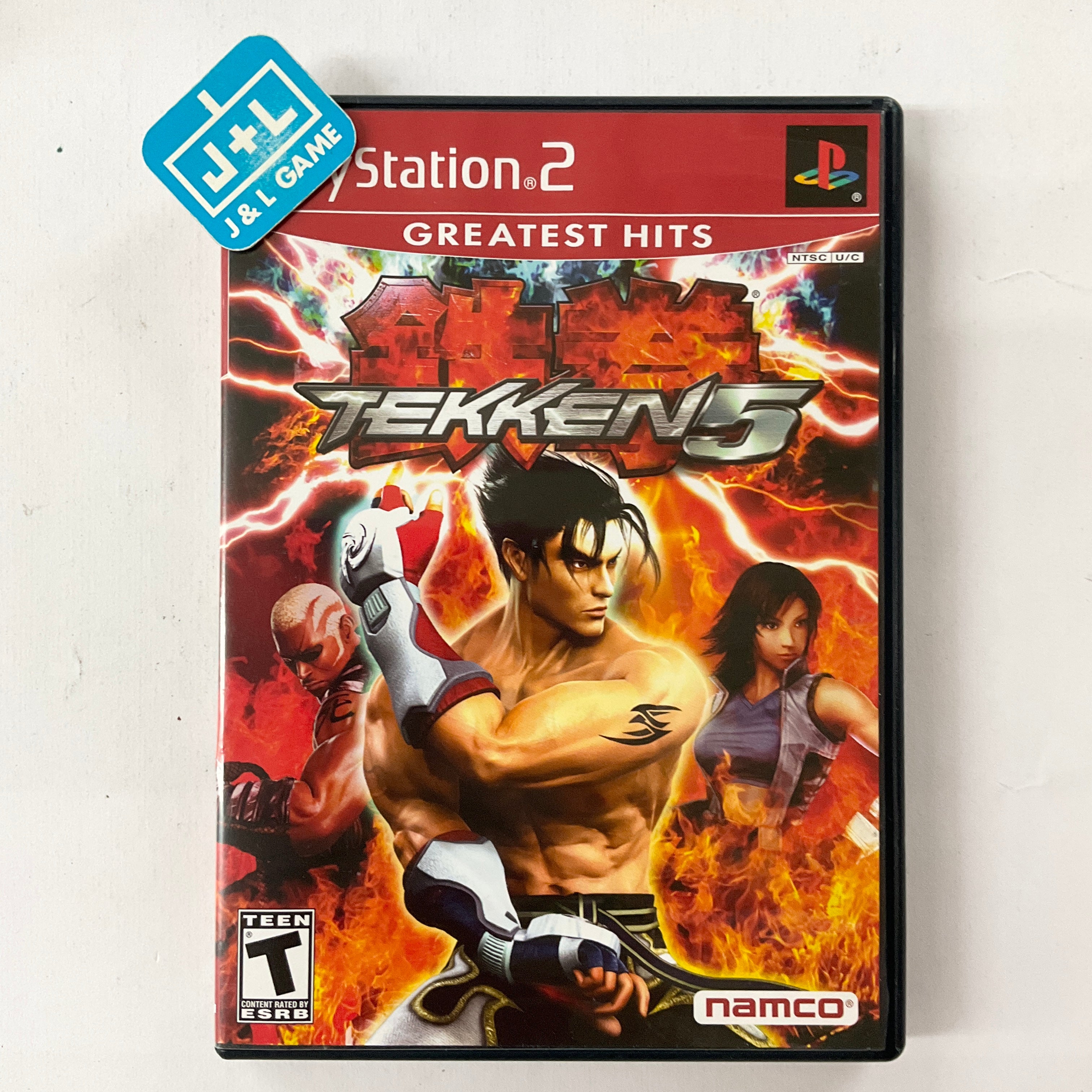 Tekken 5 (Greatest Hits) - (PS2) PlayStation 2 [Pre-Owned] Video Games Namco   