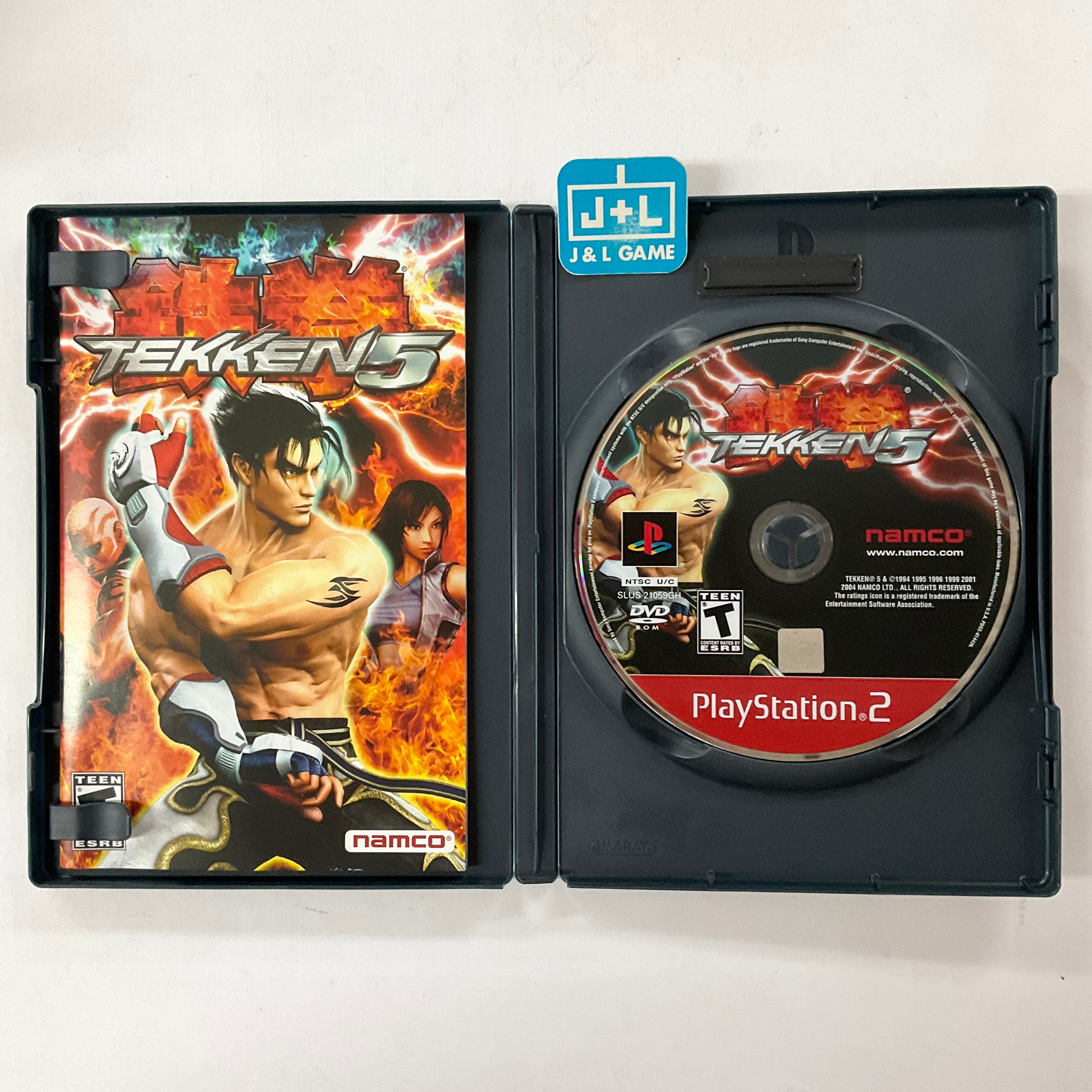 Tekken 5 (Greatest Hits) - (PS2) PlayStation 2 [Pre-Owned] Video Games Namco   