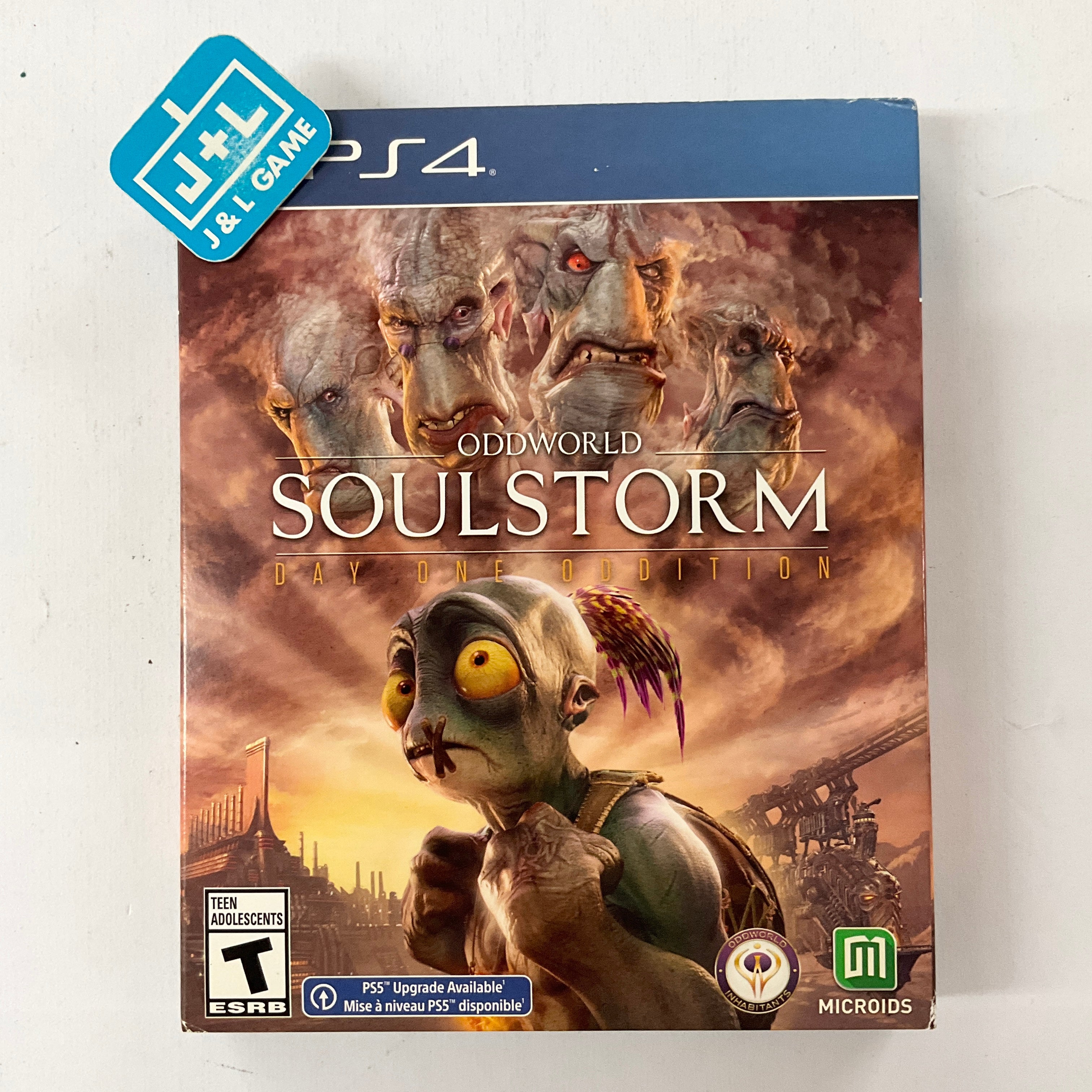 Oddworld: Soulstorm Day One Oddition (With SteelBook) - (PS4) PlayStation 4 [Pre-Owned] Video Games Maximum Games   