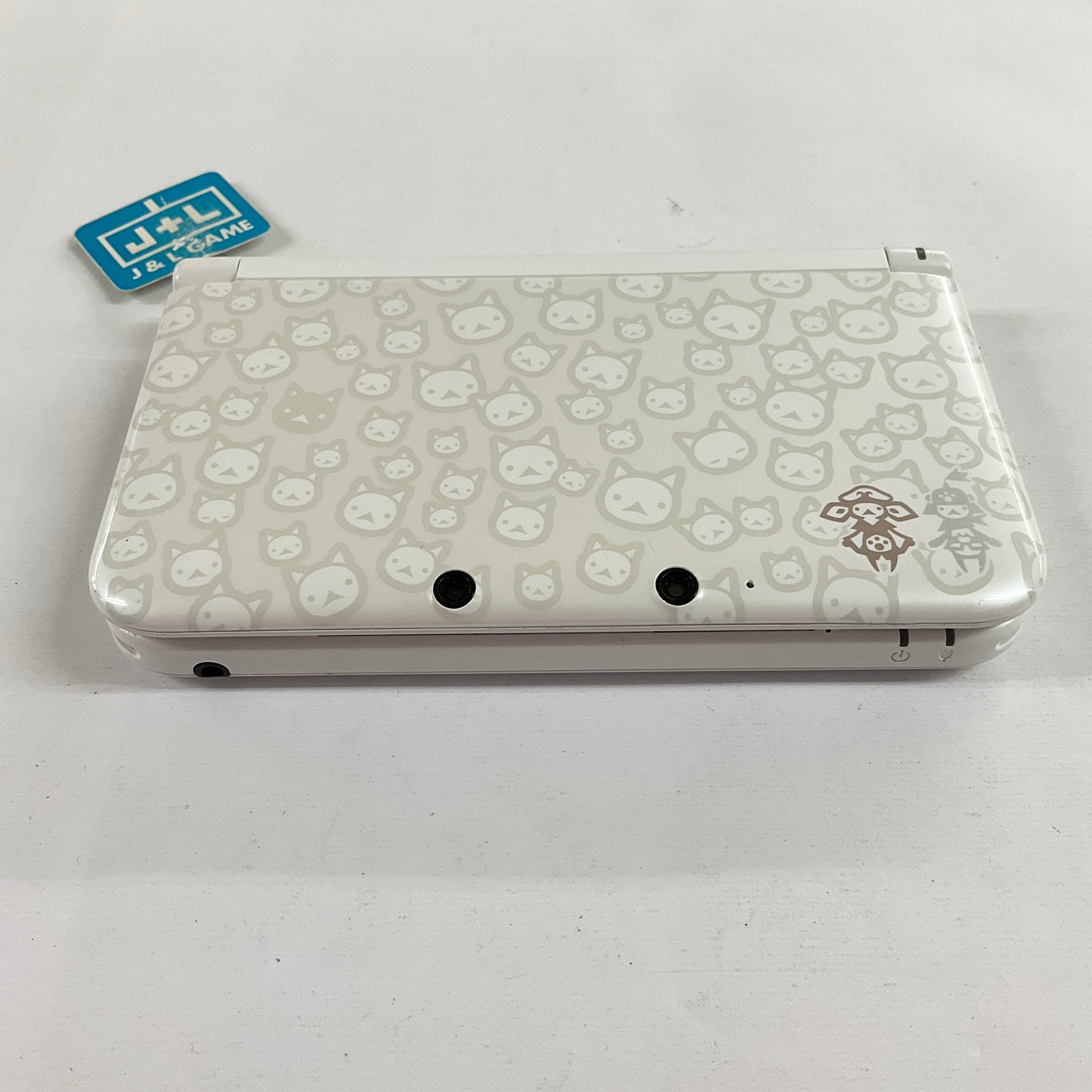 Nintendo 3DS LL (Monster Hunter 4 Felyne White) - (3DS) Nintendo 3DS [Pre-Owned] (Japanese Import) CONSOLE Nintendo   