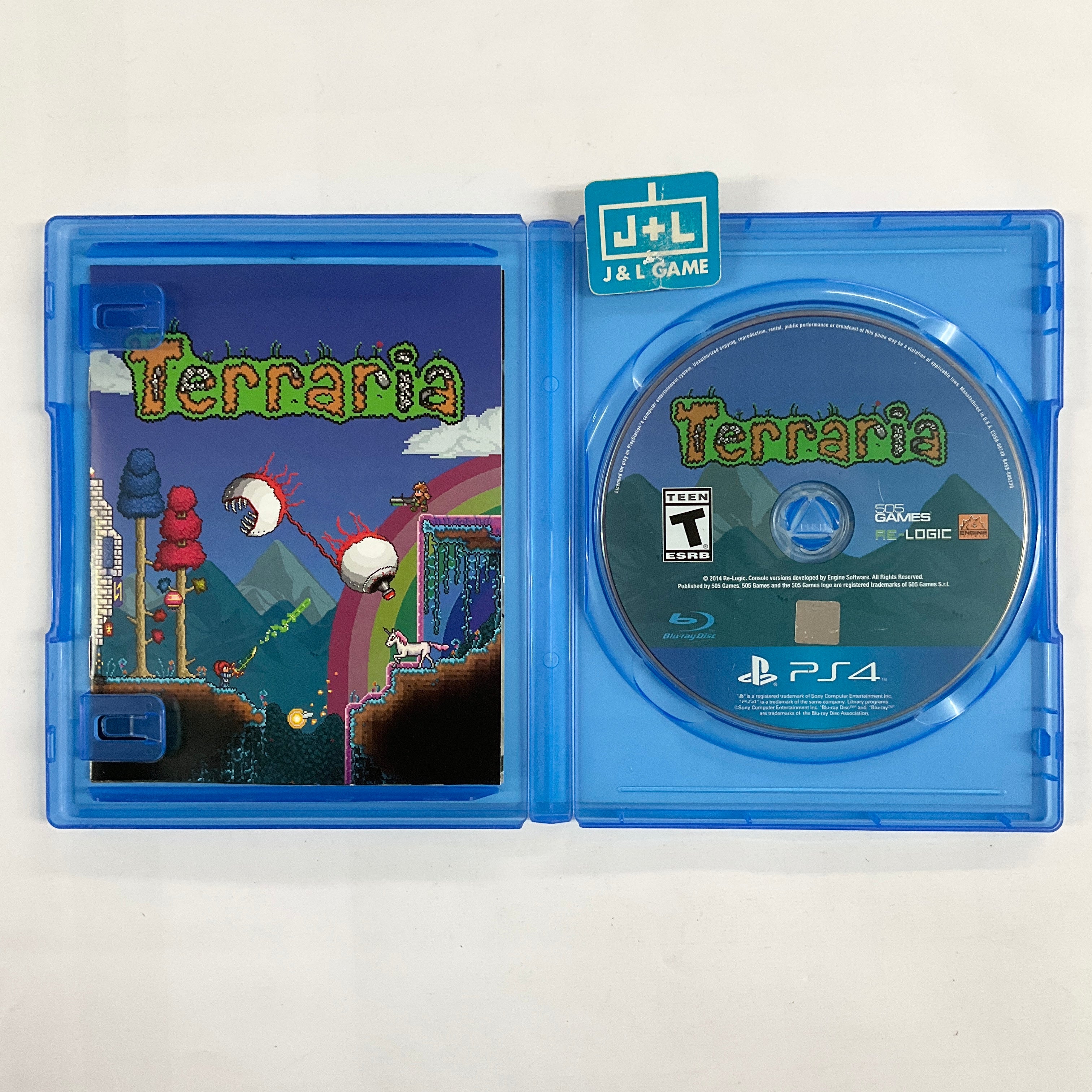 Terraria - (PS4) PlayStation 4 [Pre-Owned] Video Games 505 Games   