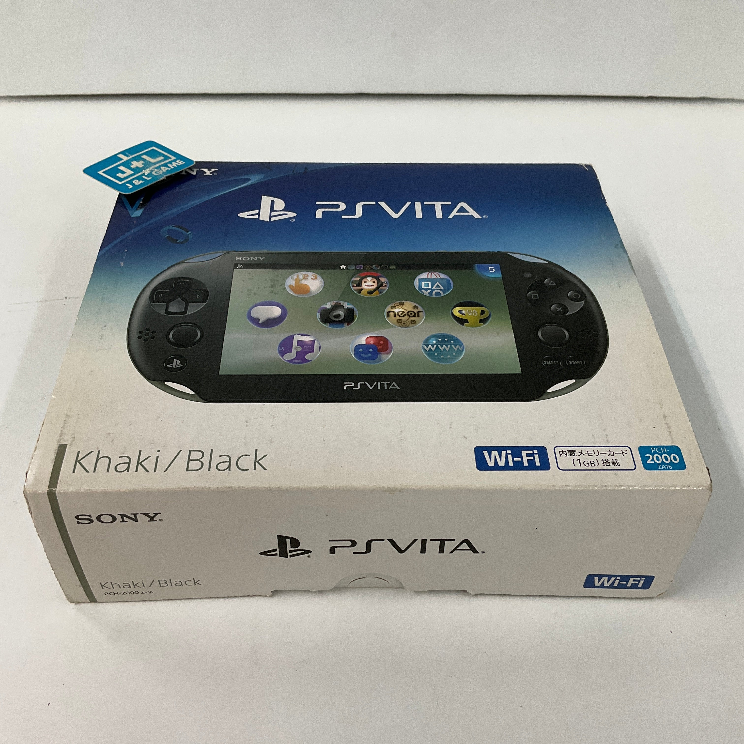 Sony PlayStation Vita 2000 Wi-Fi (Black/Khaki) - (PSV) PlayStation Vita [Pre-Owned] (Japanese Import) Video Games Sony   