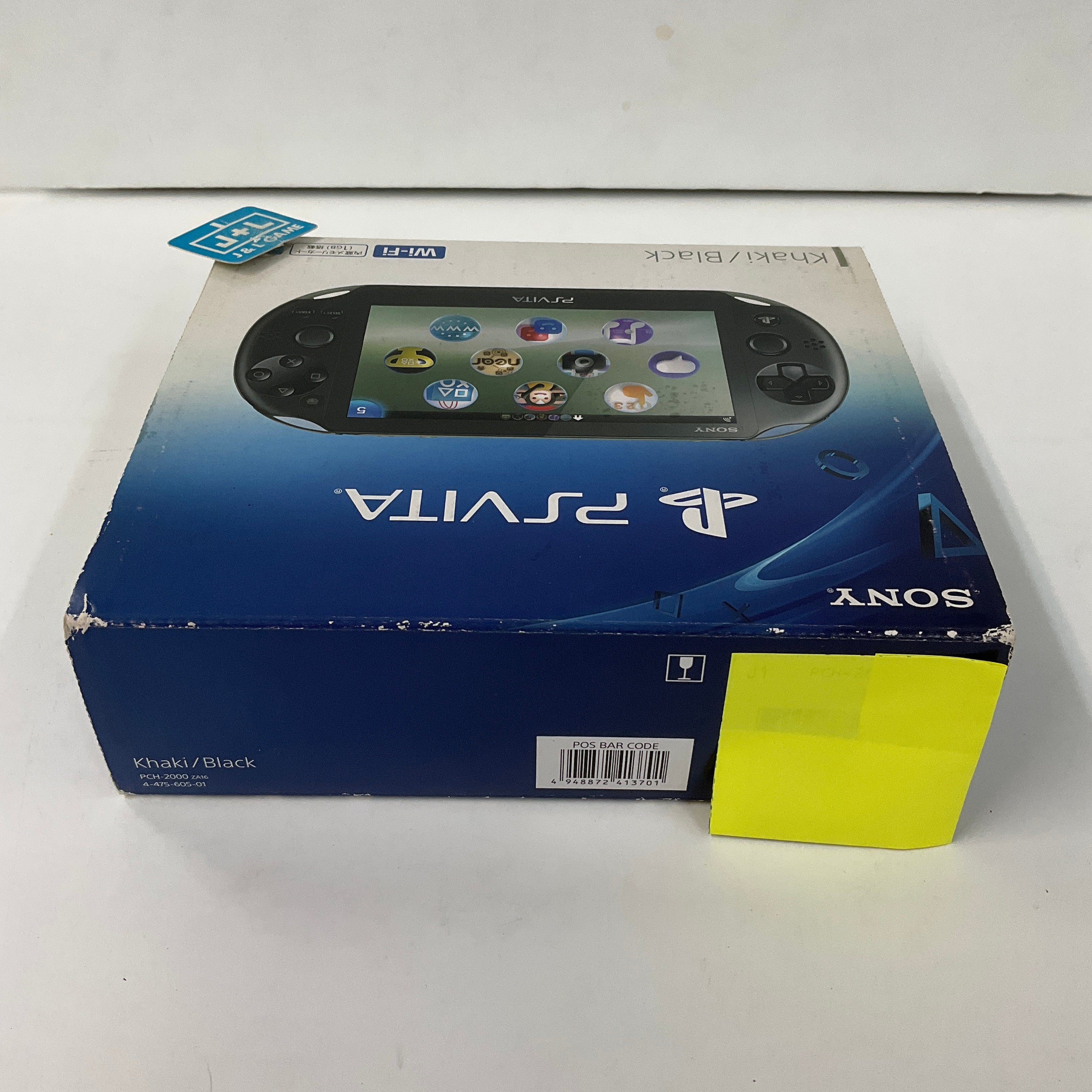 Sony PlayStation Vita 2000 Wi-Fi (Black/Khaki) - (PSV) PlayStation Vita [Pre-Owned] (Japanese Import) Video Games Sony   