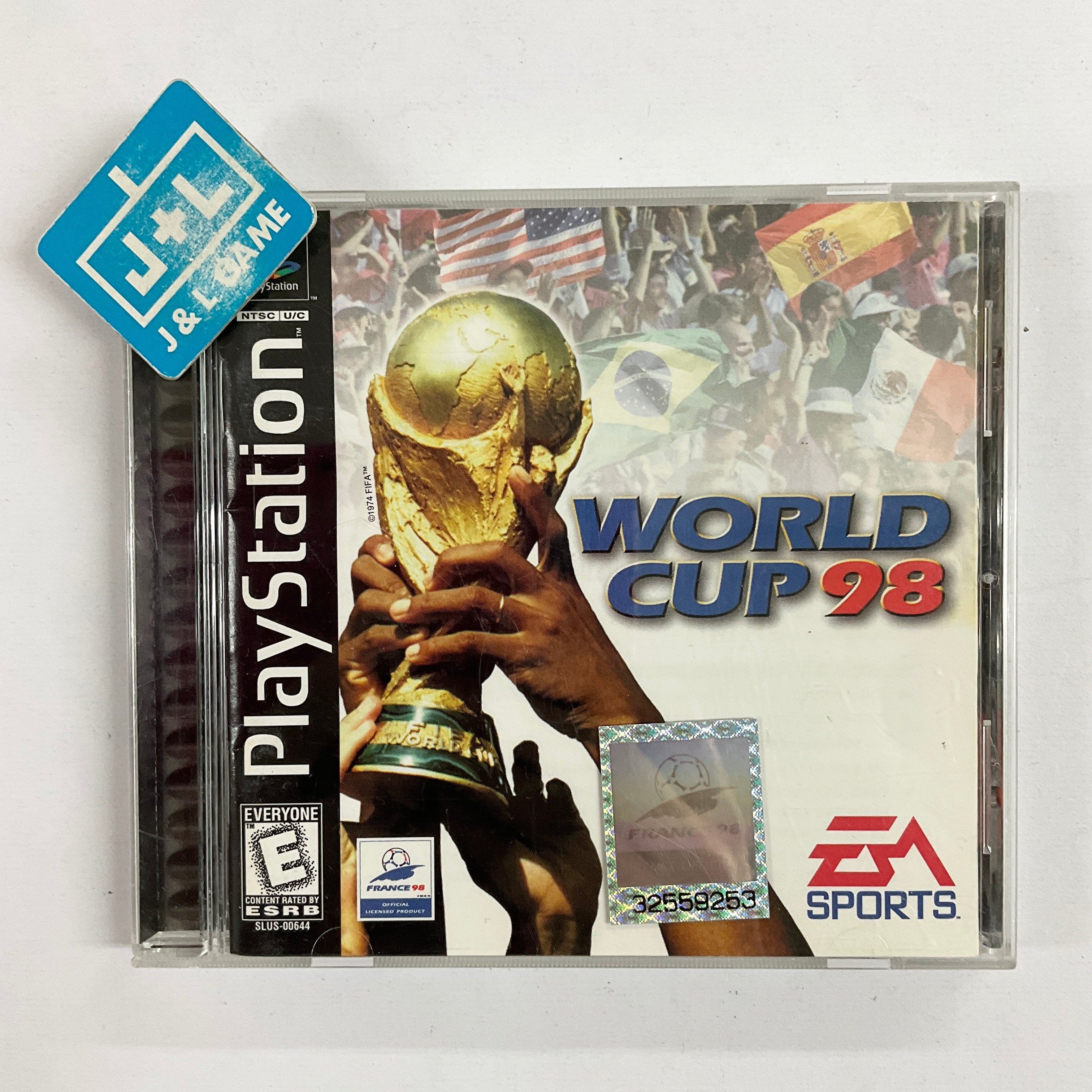 World Cup Soccer '98 - (PS1) Playstation 1 [Pre-Owned] Video Games Electronic Arts   