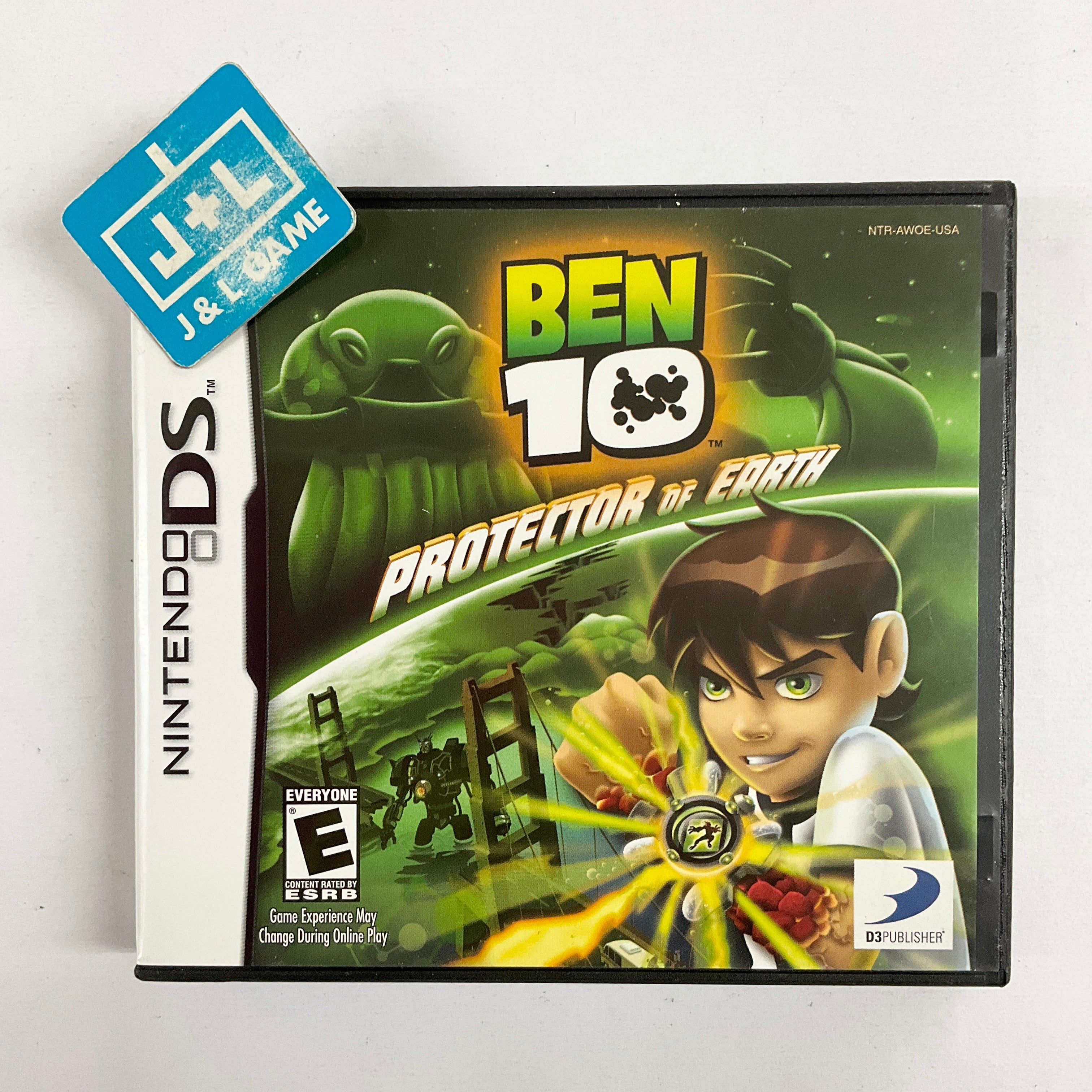 Ben 10: Protector of Earth - (NDS) Nintendo DS [Pre-Owned] Video Games D3Publisher   